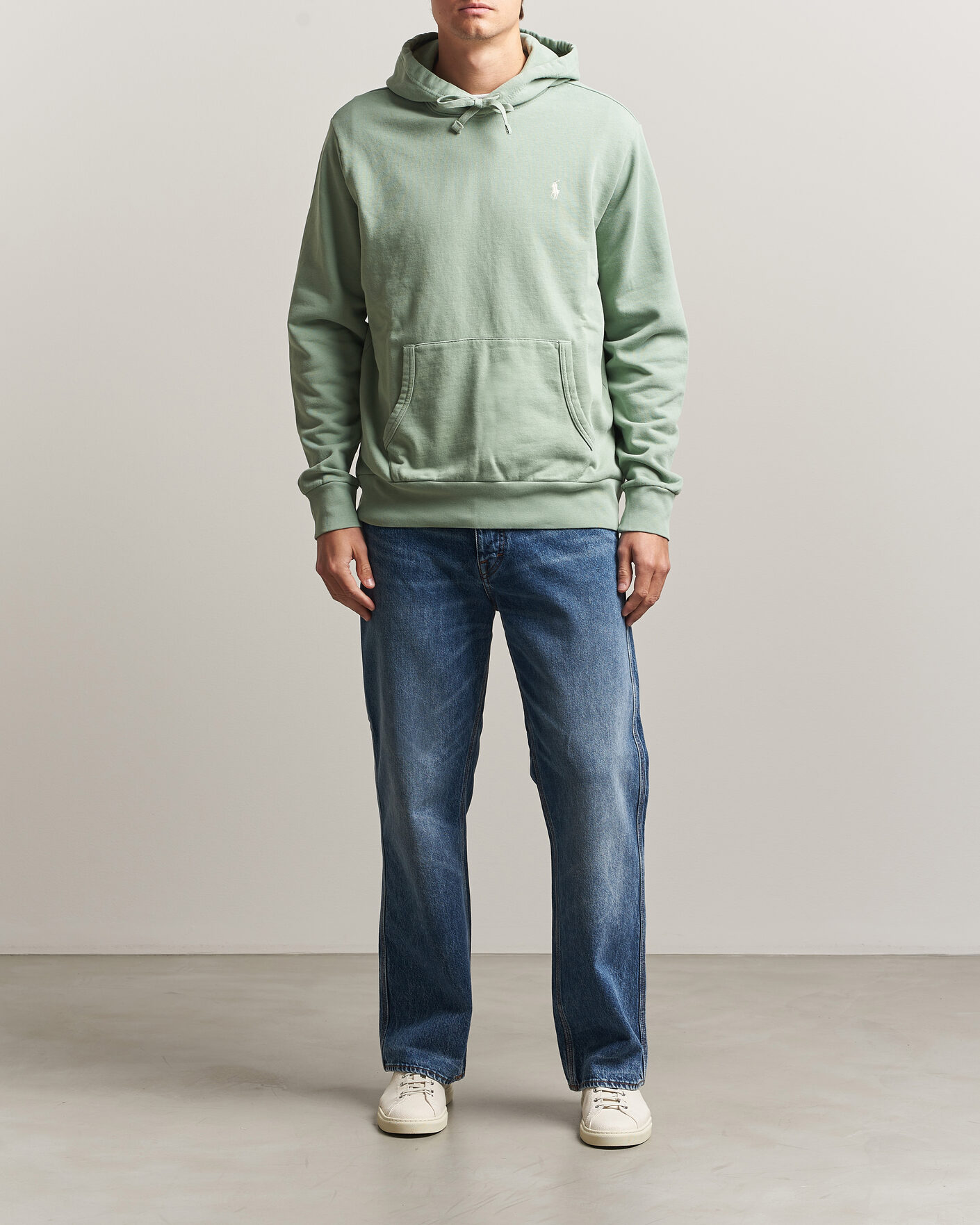Uomini | Maglieria | Polo Ralph Lauren | Loopback Terry Hood Light Green