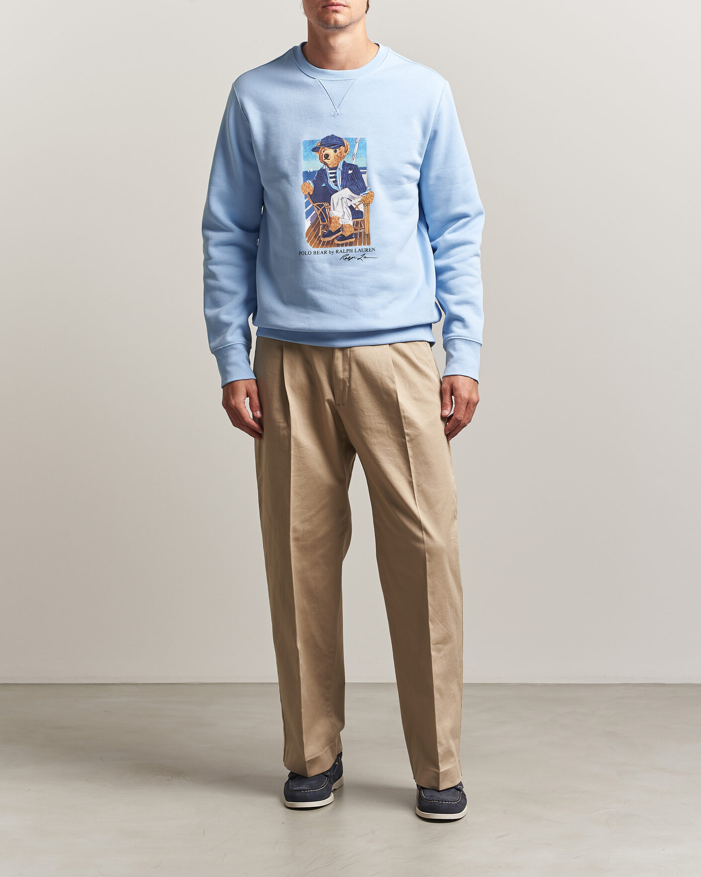 Uomini | Maglieria | Polo Ralph Lauren | Newport Bear Sweatshirt Office Blue