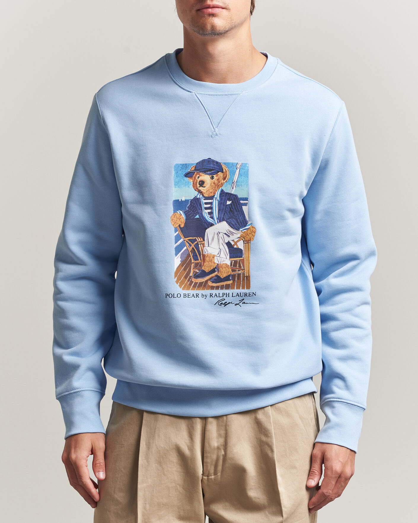 Uomini | Maglieria | Polo Ralph Lauren | Newport Bear Sweatshirt Office Blue