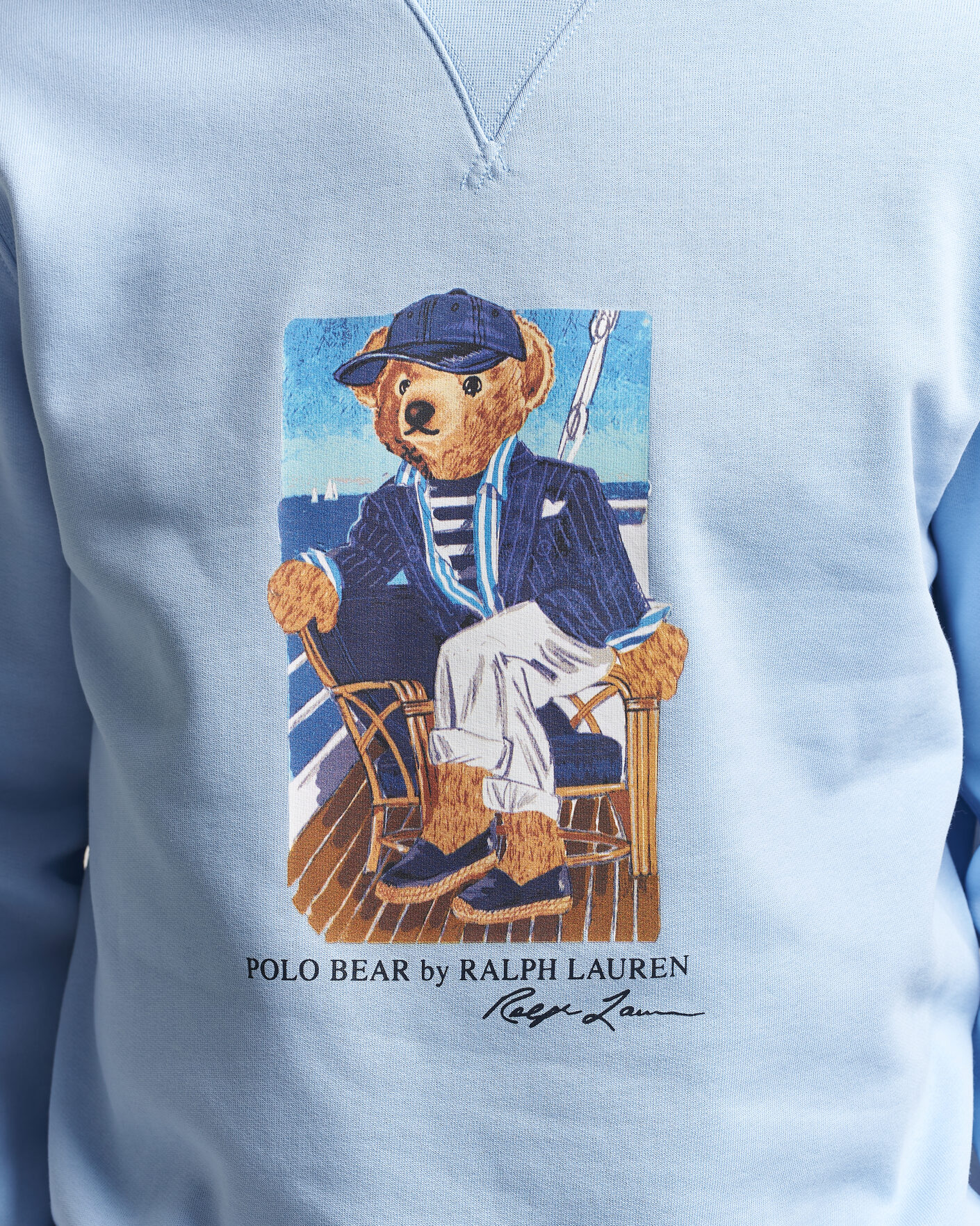 Uomini | Maglieria | Polo Ralph Lauren | Newport Bear Sweatshirt Office Blue