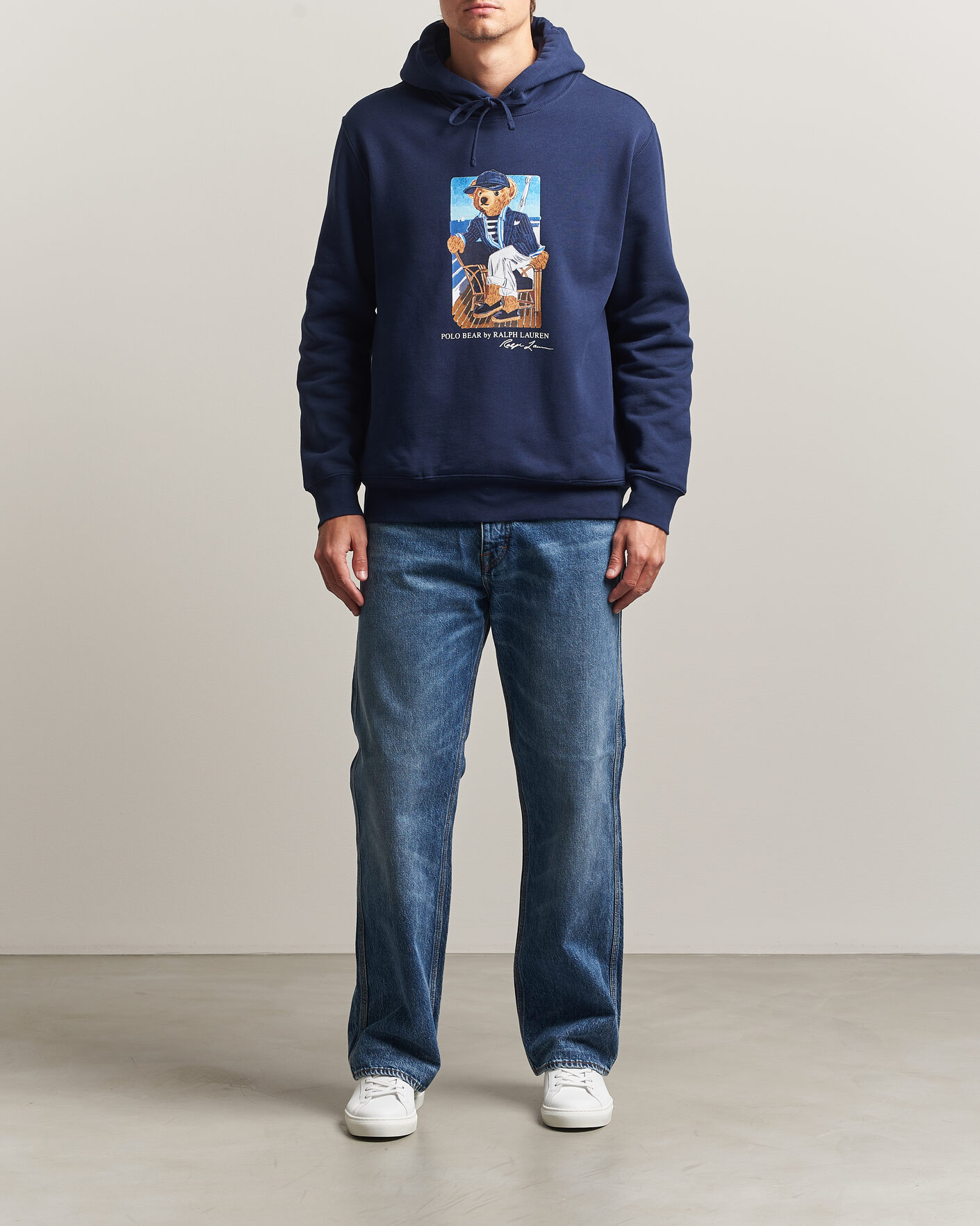 Uomini | Maglieria | Polo Ralph Lauren | Newport Bear Hoodie Navy