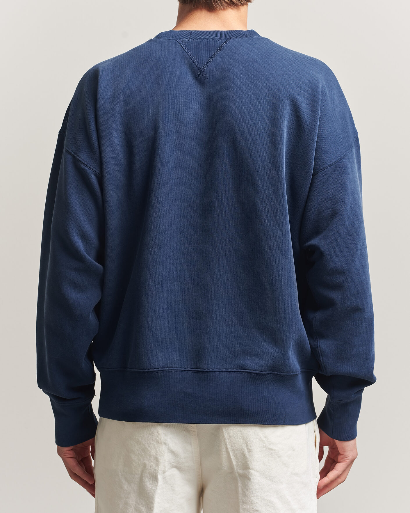 Uomini | Maglieria | Polo Ralph Lauren | RL Printed Sweatshirt Newport Navy