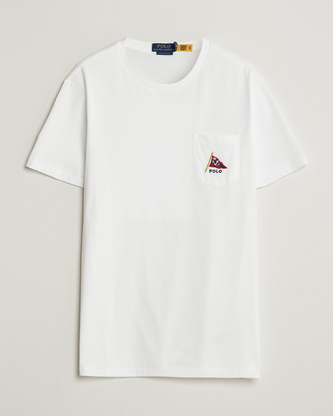 Uomini | T-shirt | Polo Ralph Lauren | Backprint Pocket Tee Newport Bear/White