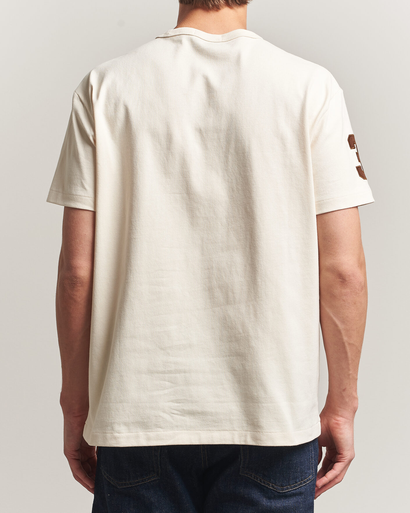 Uomini | T-shirt | Polo Ralph Lauren | Classic Fit Team T-shirt Guide Cream