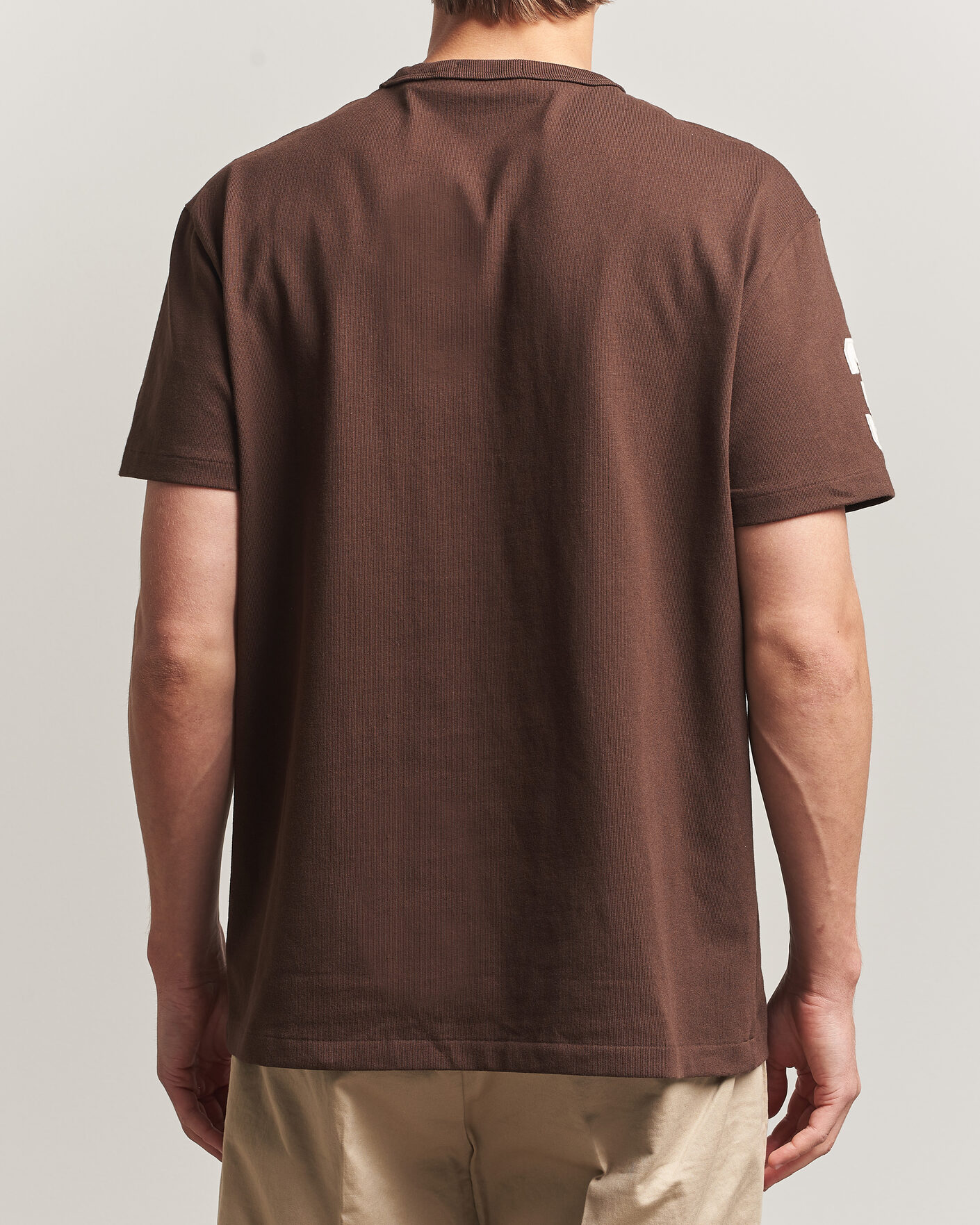 Uomini | T-shirt | Polo Ralph Lauren | Classic Fit Team T-shirt Nutmeg Brown