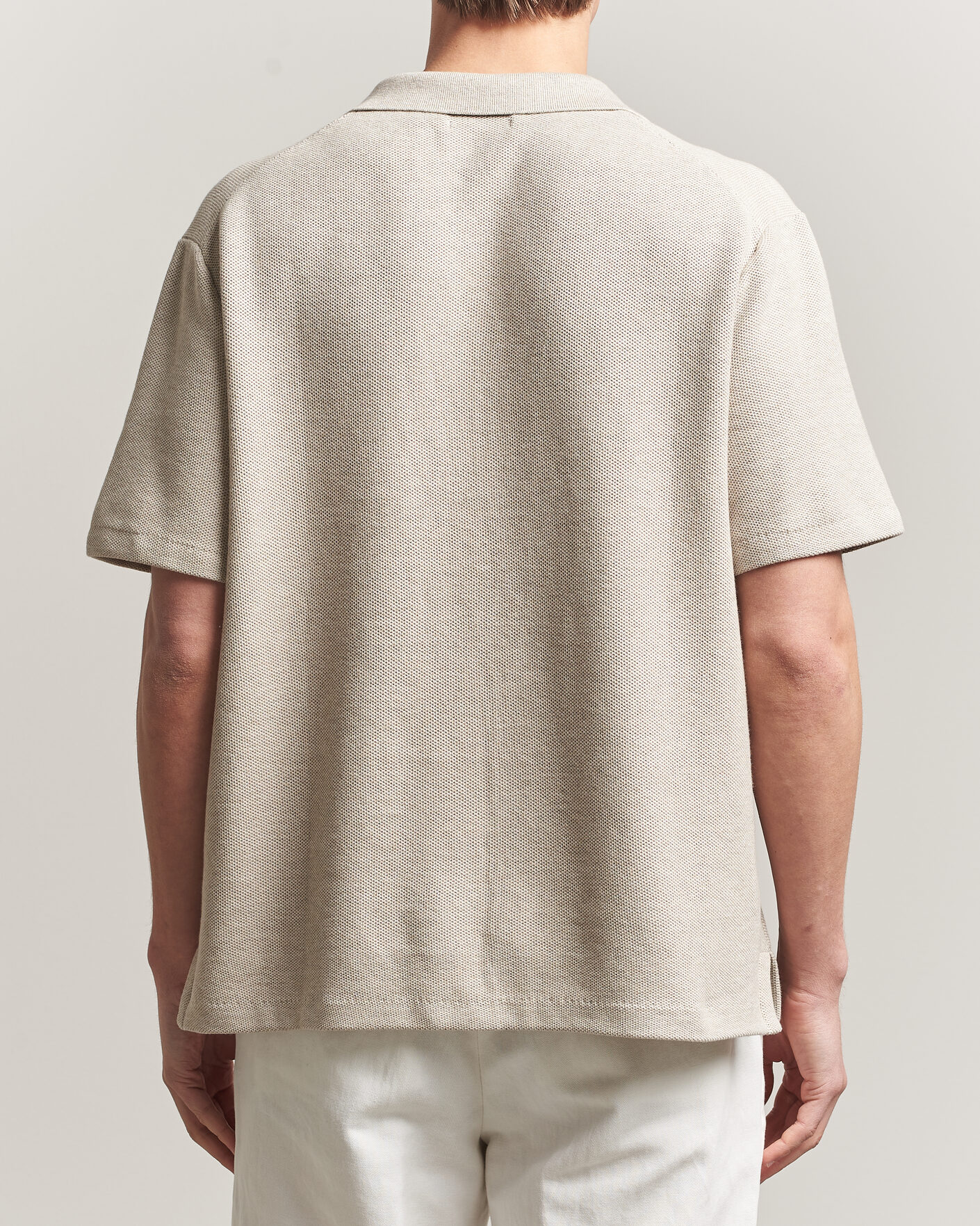 Uomini | Camicie | Polo Ralph Lauren | Textured Camp Collar Cardigan Light Walnut Brown