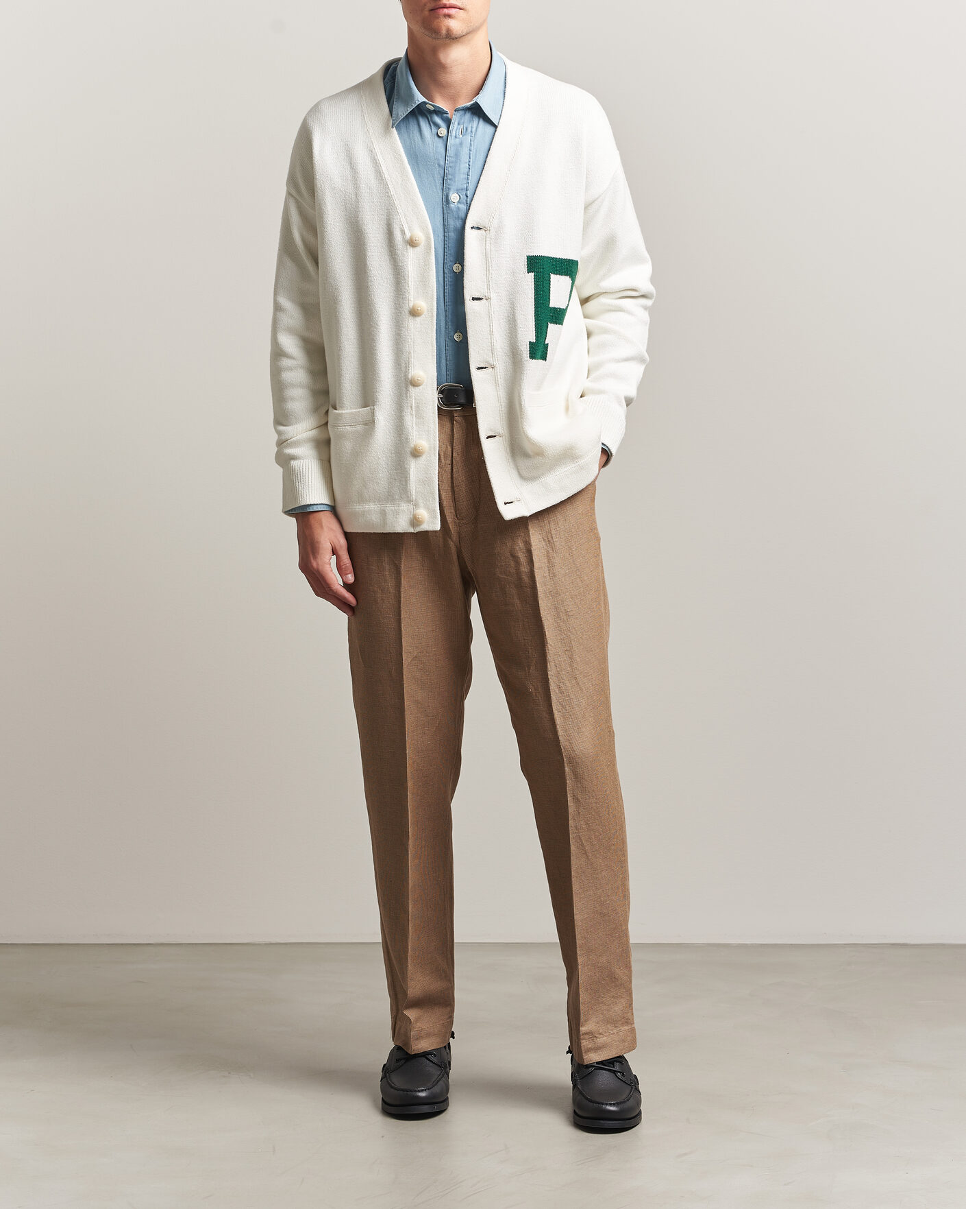 Uomini | Maglieria | Polo Ralph Lauren | P Cardigan Cream Combo