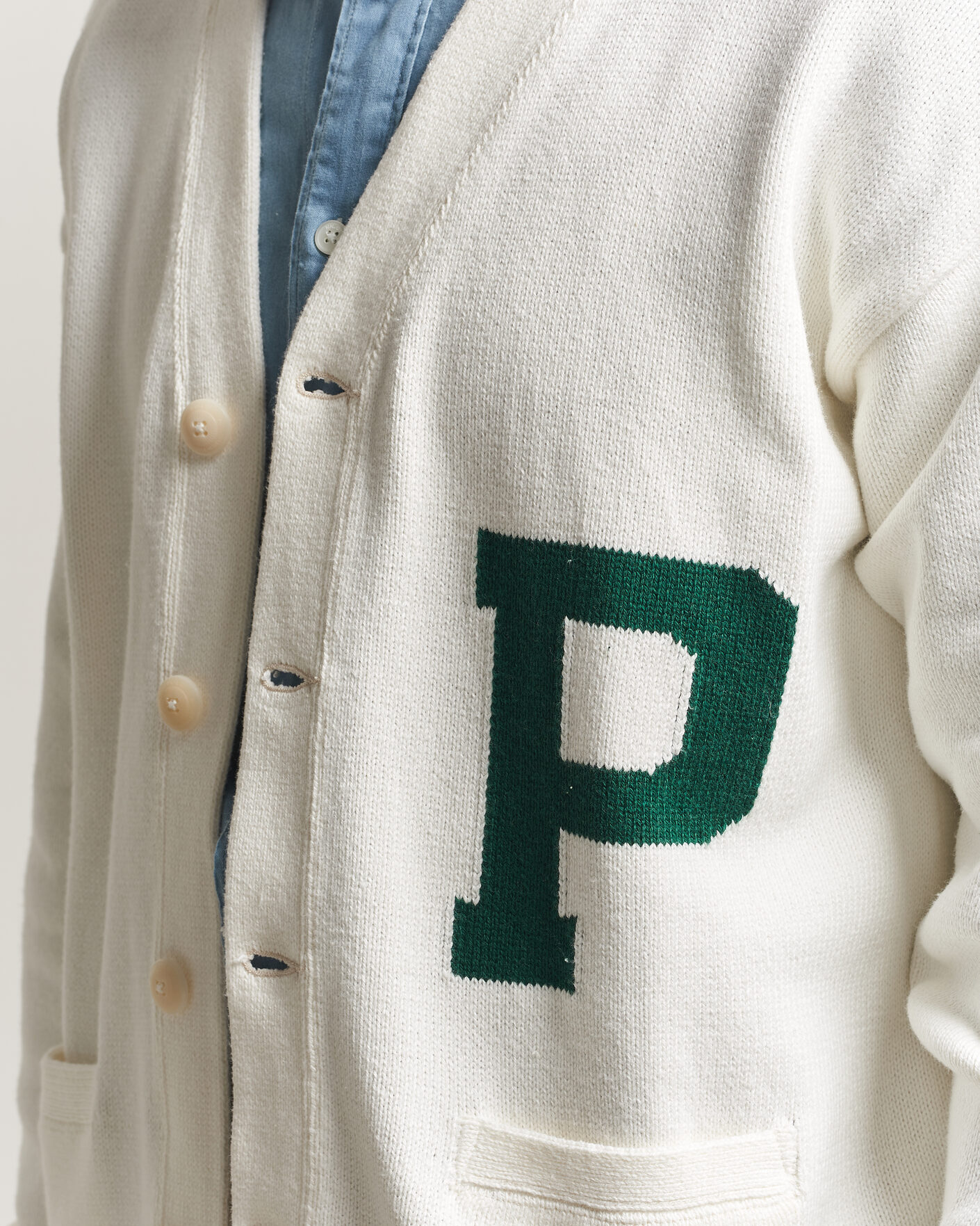 Uomini | Maglieria | Polo Ralph Lauren | P Cardigan Cream Combo