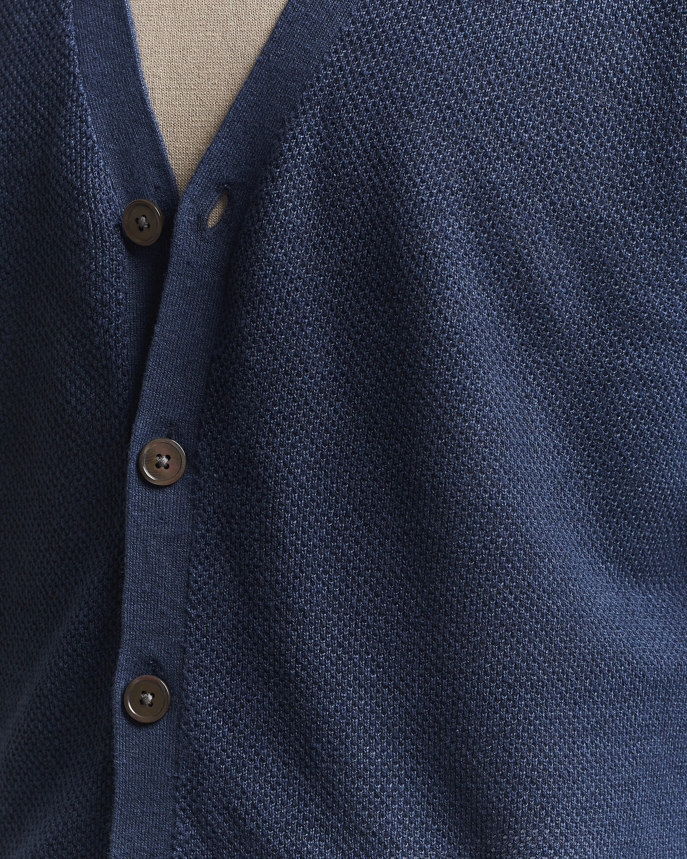 Uomini | Maglieria | Polo Ralph Lauren | Linen Cardigan Newport Navy