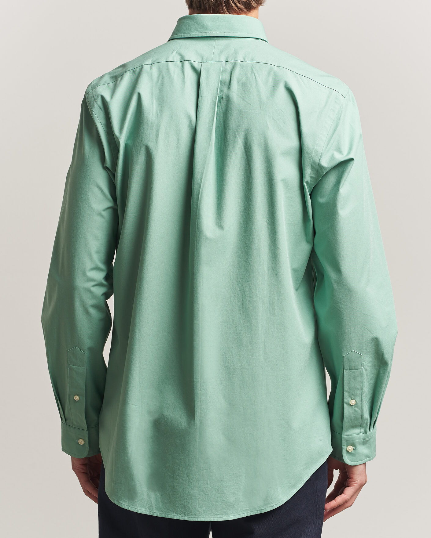 Uomini | Camicie | Polo Ralph Lauren | Custom Fit Poplin Shirt Faded Mint