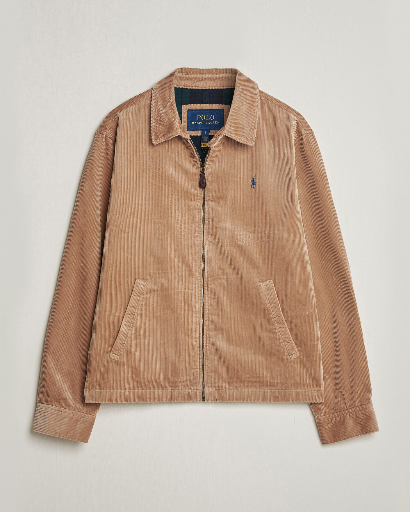 Uomini | Giacche | Polo Ralph Lauren | Wale Corduroy Windbreaker Vintage Khaki
