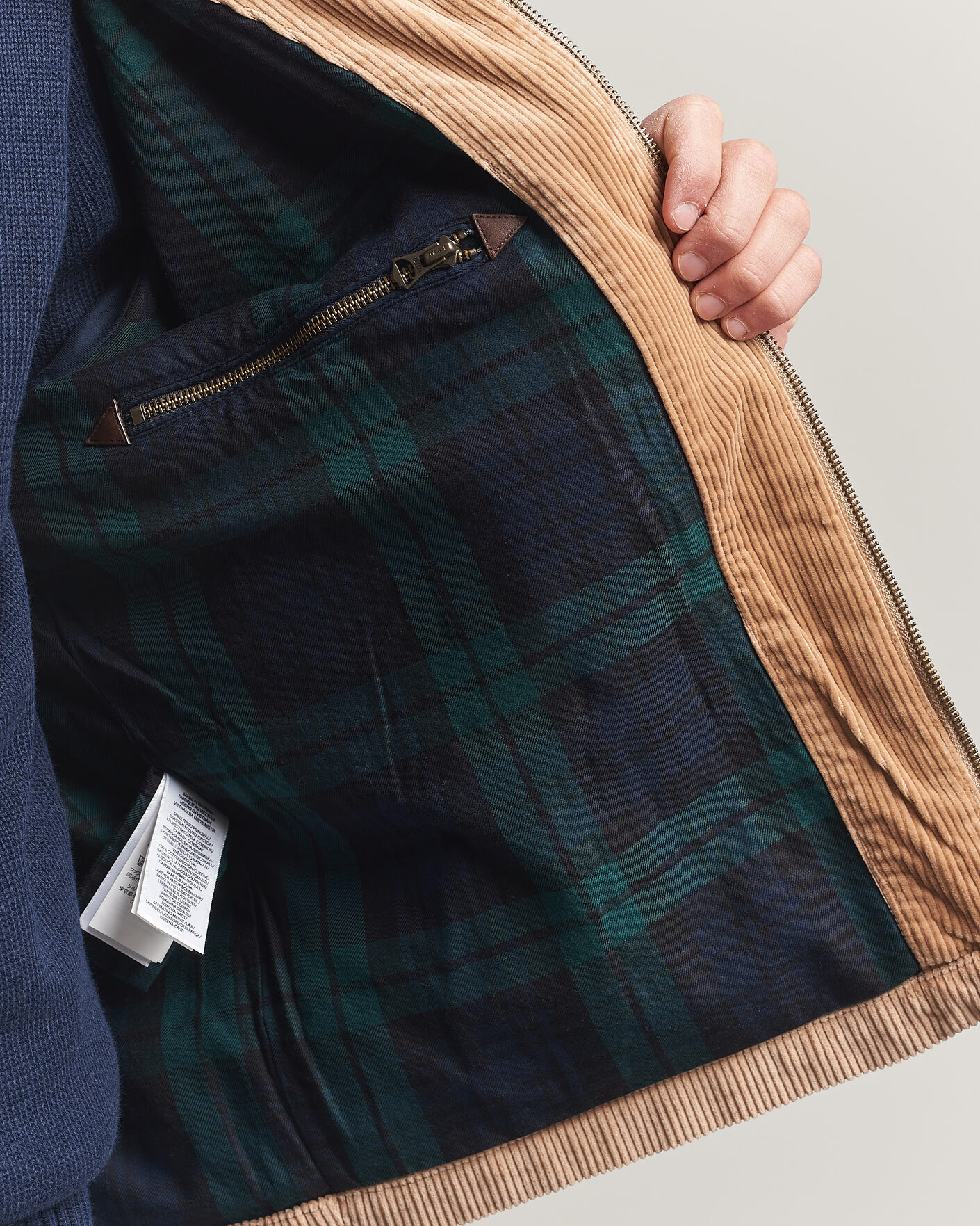Uomini | Giacche | Polo Ralph Lauren | Wale Corduroy Windbreaker Vintage Khaki