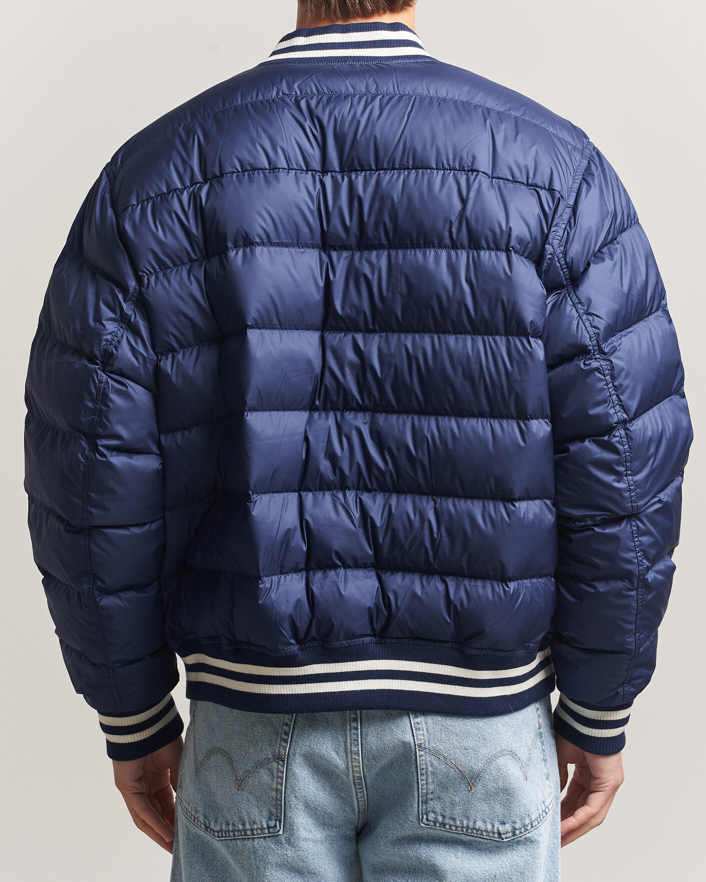 Uomini | Giacche | Polo Ralph Lauren | Quilted Letterman Jacket Newport Navy