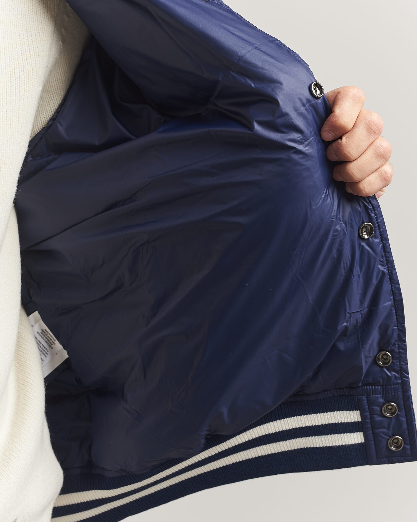 Uomini | Giacche | Polo Ralph Lauren | Quilted Letterman Jacket Newport Navy