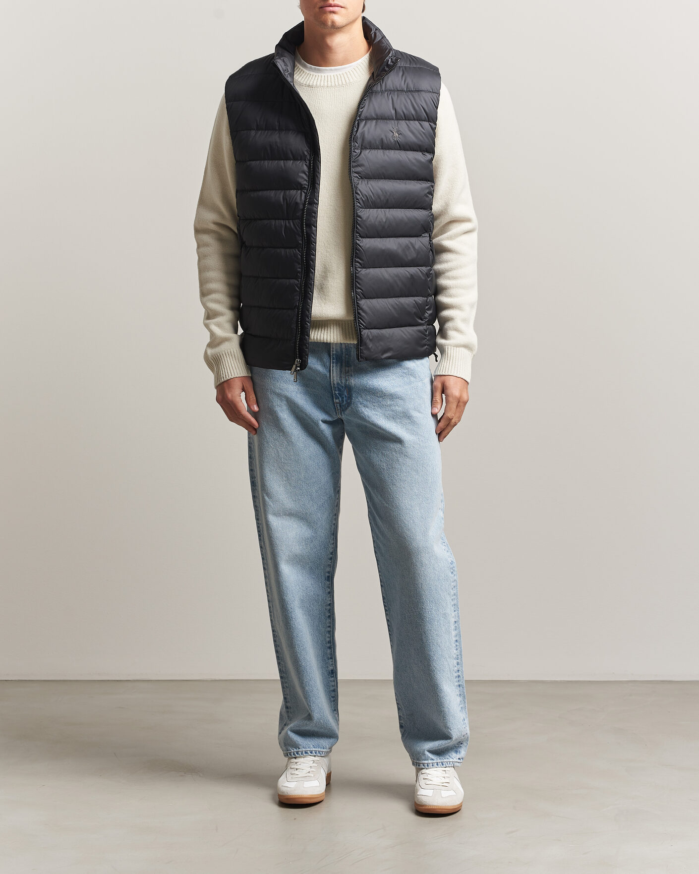 Uomini | Gilet | Polo Ralph Lauren | Quilted Matt Vest Polo Black