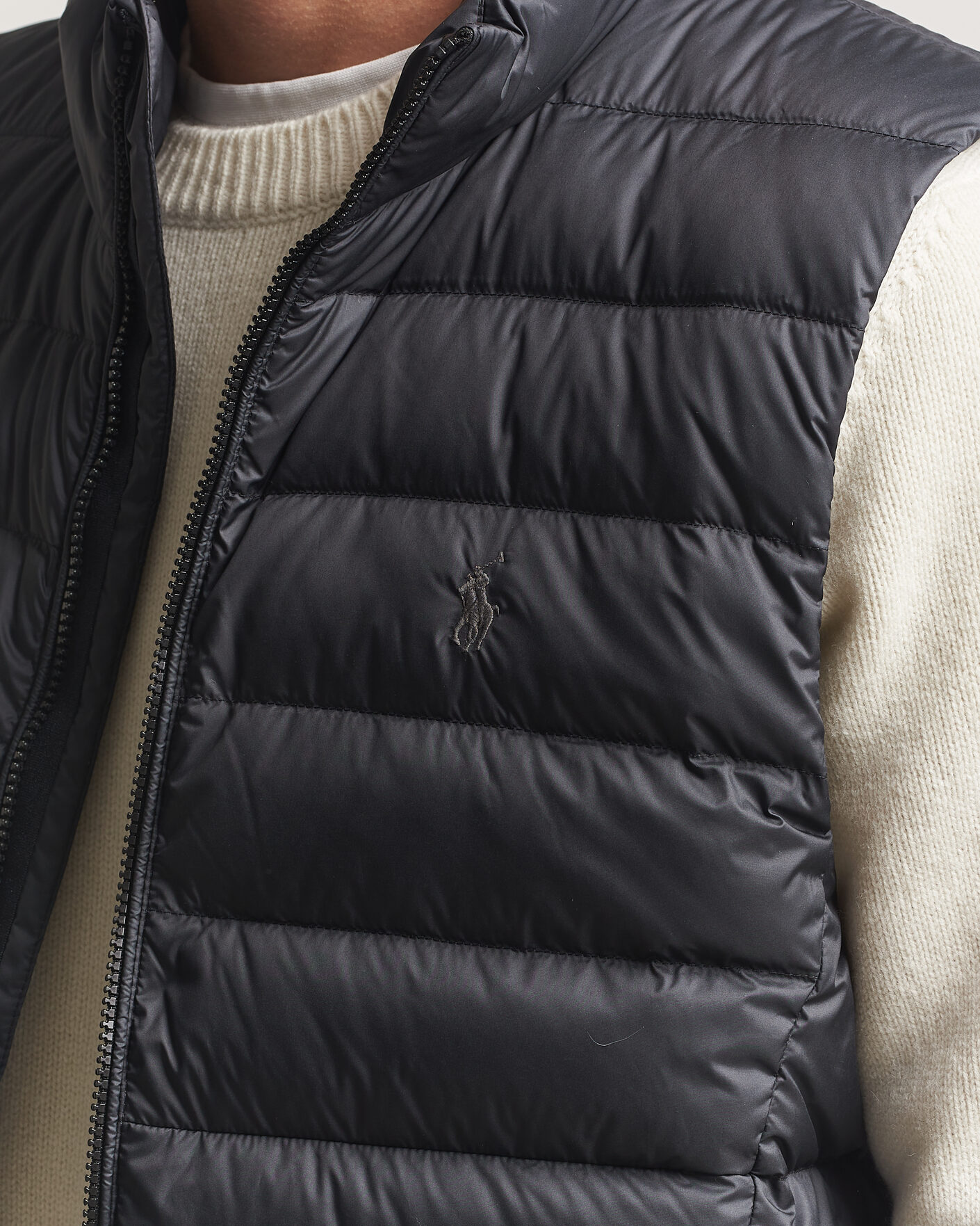 Uomini | Gilet | Polo Ralph Lauren | Quilted Matt Vest Polo Black