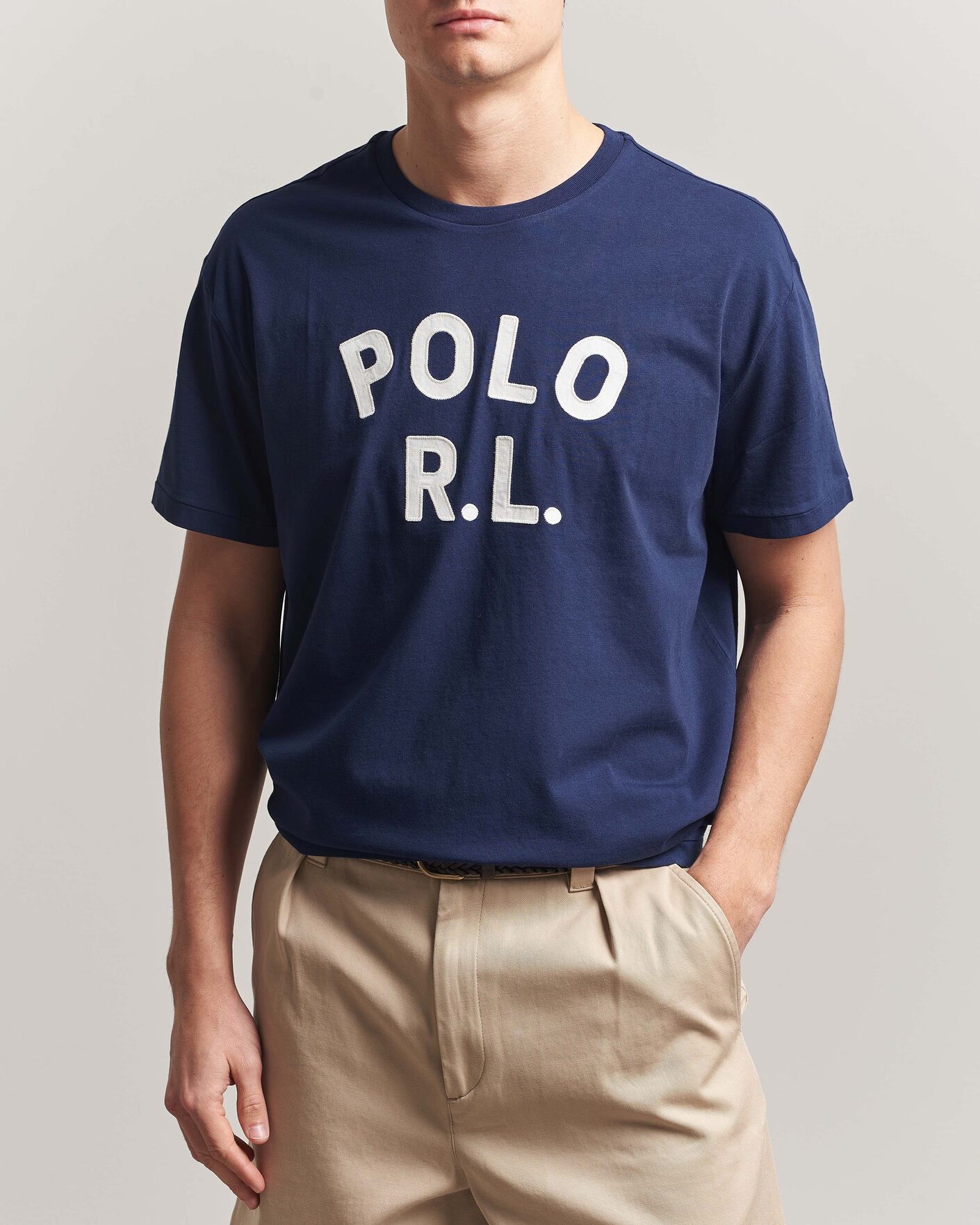 Uomini | T-shirt | Polo Ralph Lauren | Polo RL Tee Newport Navy