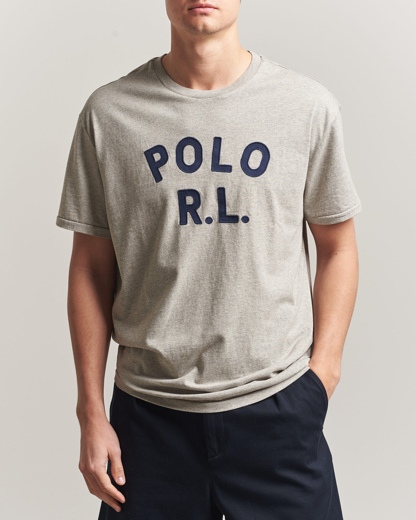 Uomini | T-shirt | Polo Ralph Lauren | Polo RL Tee Dark Sport Heather