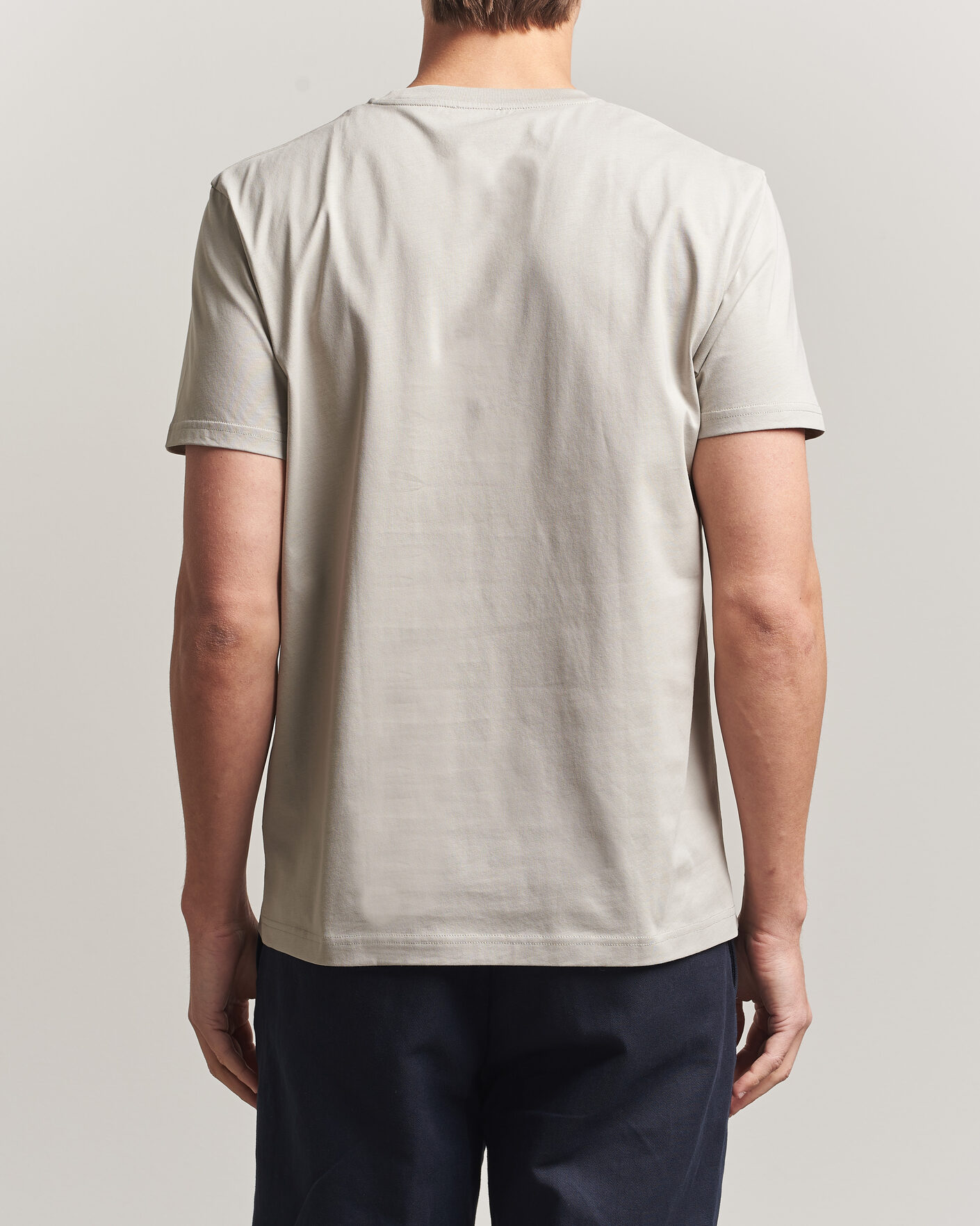 Uomini | T-shirt | Sunspel | Riviera Midweight T-Shirt Ash