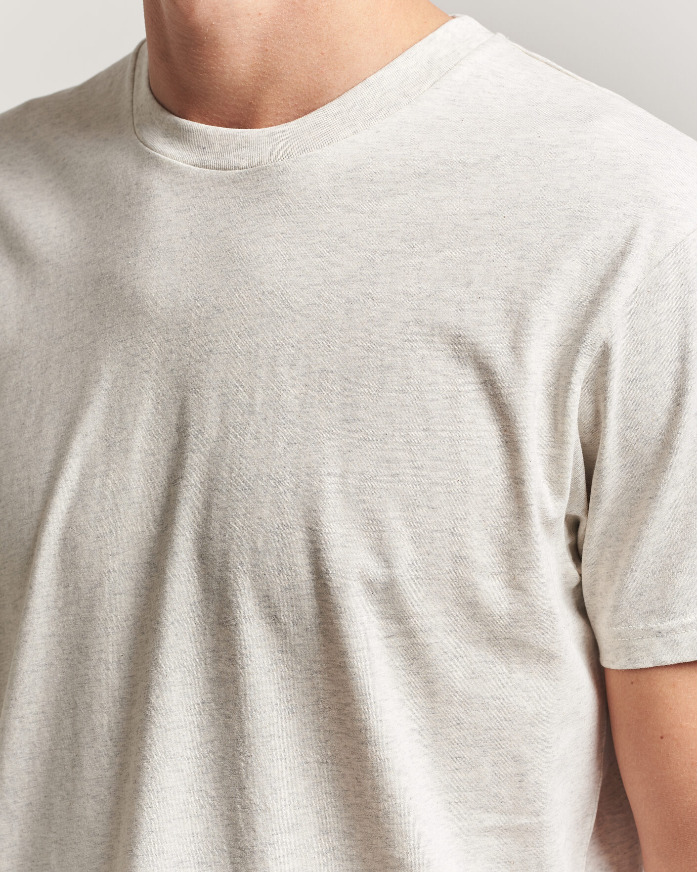 Uomini | T-shirt | Sunspel | Riviera Midweight T-Shirt Archive White