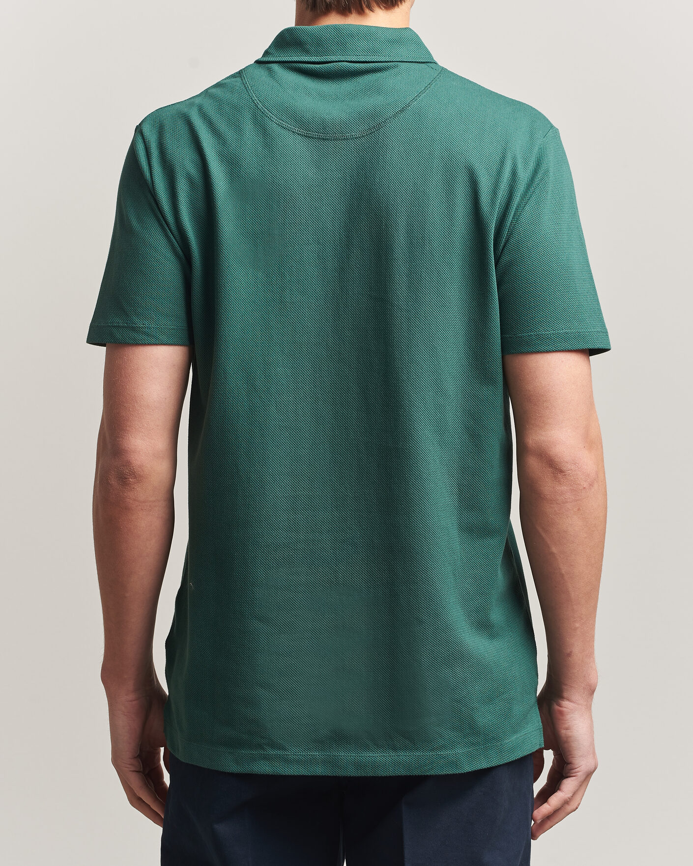 Uomini | Polo | Sunspel | Riviera Polo Shirt Forest Green