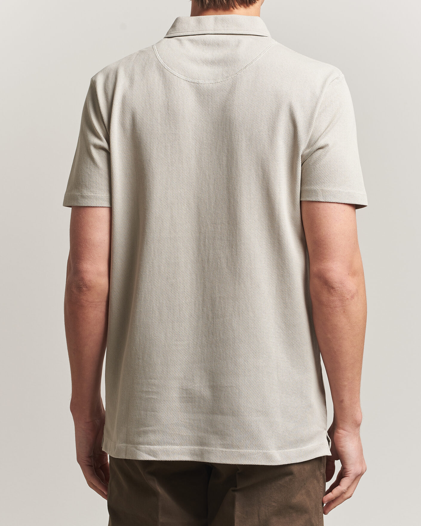 Uomini | Polo | Sunspel | Riviera Polo Shirt Ash