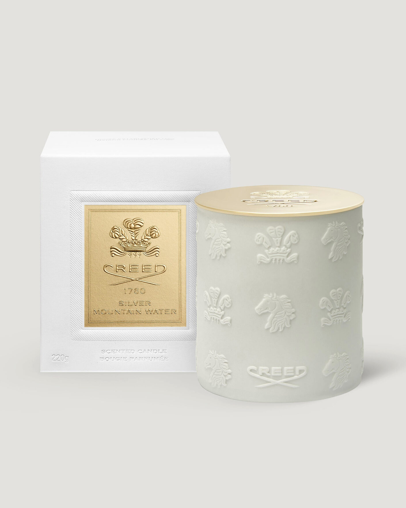 Uomini | Candele profumate | Creed | Silver Mountain Water Porcelain Candle 220g