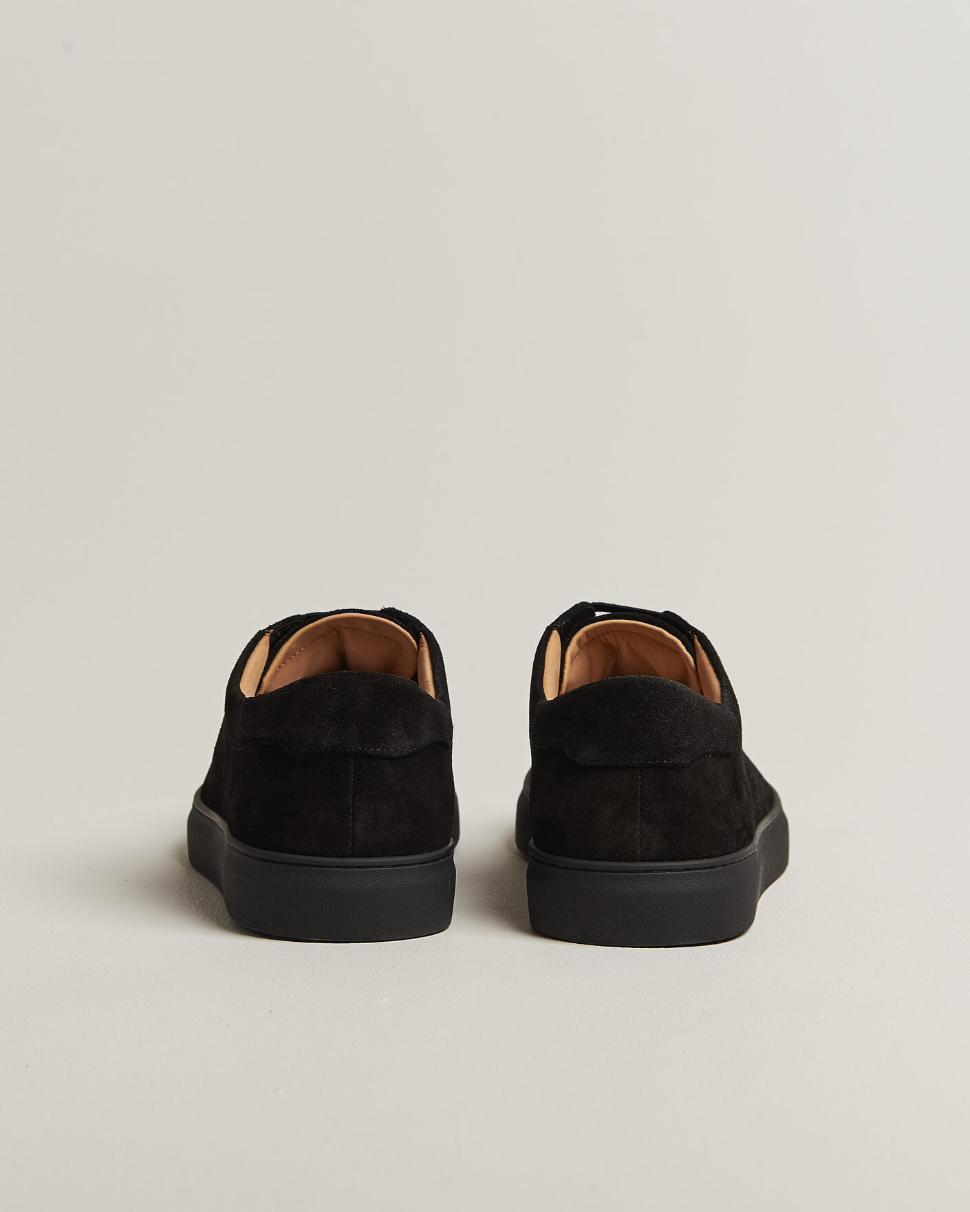 Uomini | Sneakers | Myrqvist | Oaxen Monochrome III Sneakers Black Suede