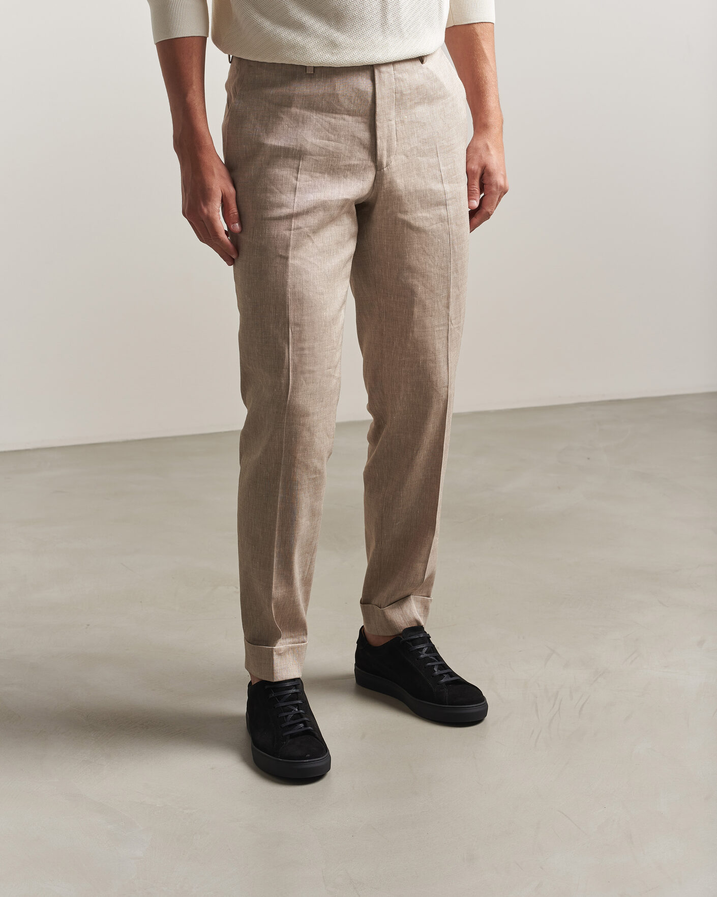 Uomini | Sneakers | Myrqvist | Oaxen Monochrome III Sneakers Black Suede