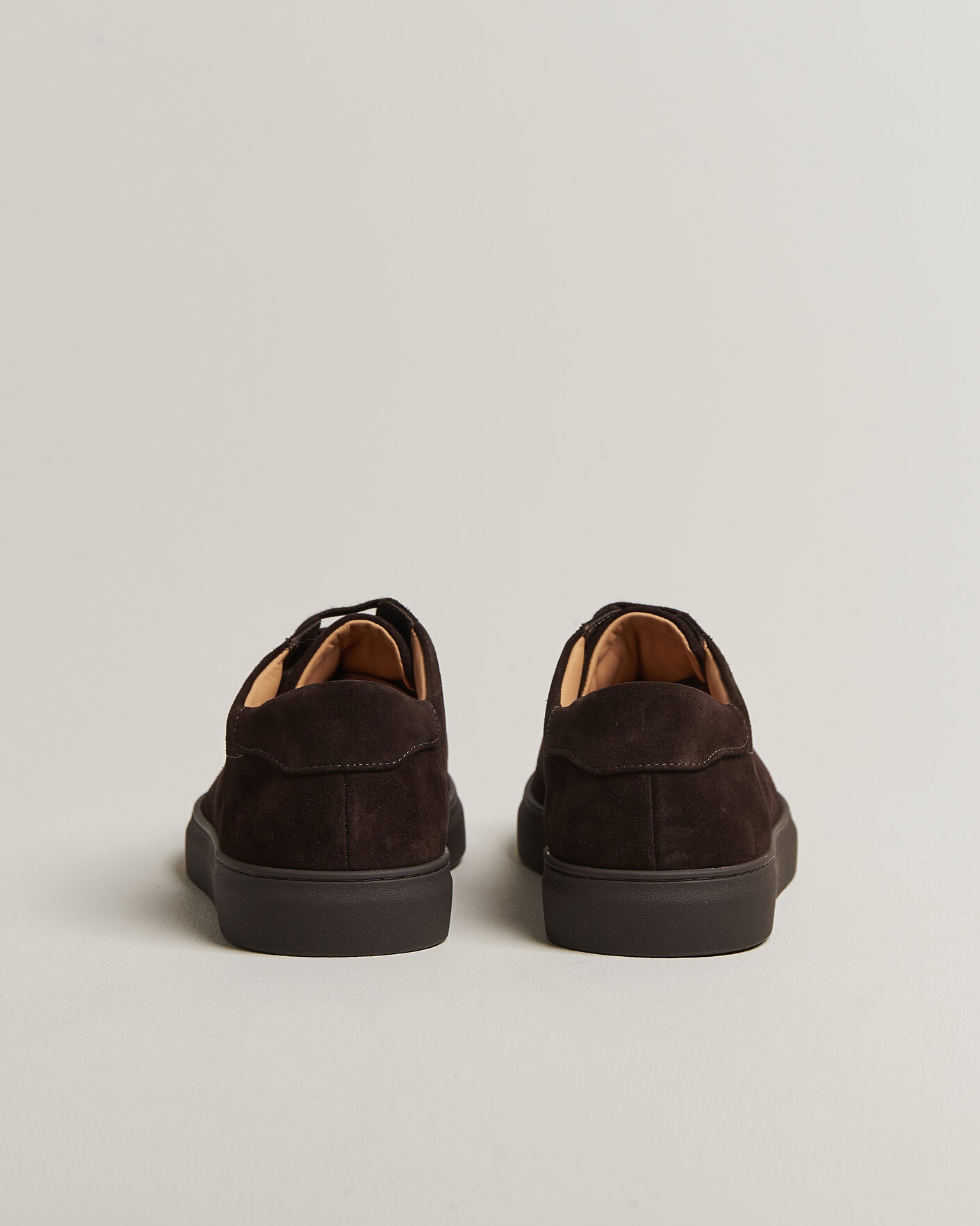 Uomini | Sneakers | Myrqvist | Oaxen Monochrome III Sneakers Dark Brown Suede