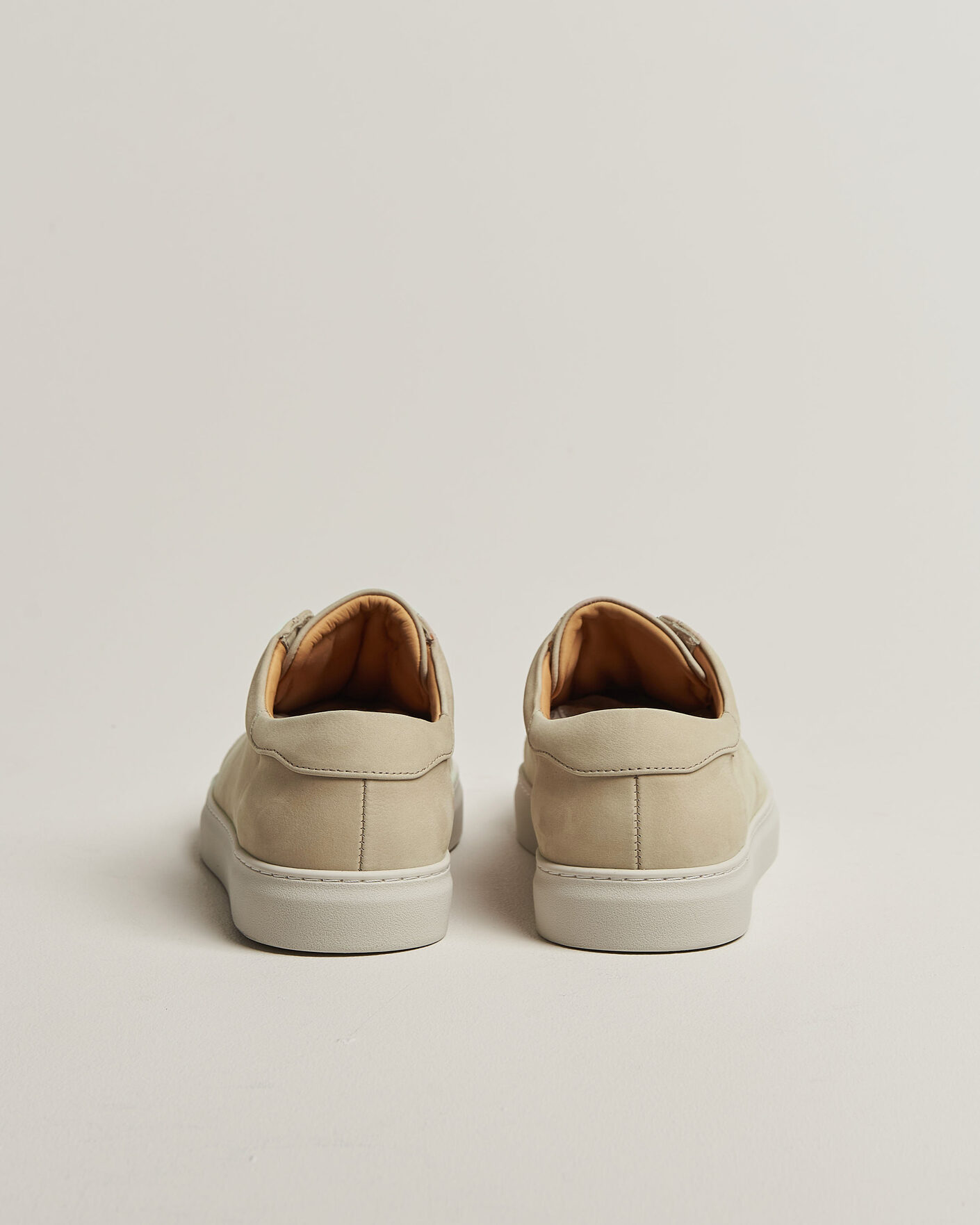 Uomini | Sneakers | Myrqvist | Alnö Monochrome II Sneakers Beige Nubuck