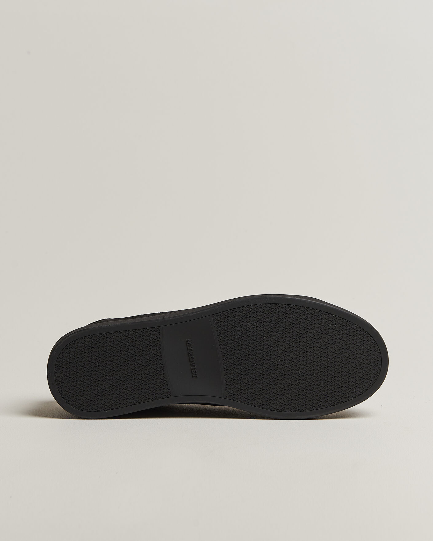 Uomini | Sneakers | Myrqvist | Alnö Monochrome II Sneakers Black Suede