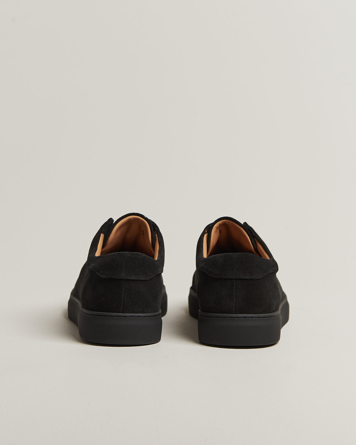 Uomini | Sneakers | Myrqvist | Alnö Monochrome II Sneakers Black Suede