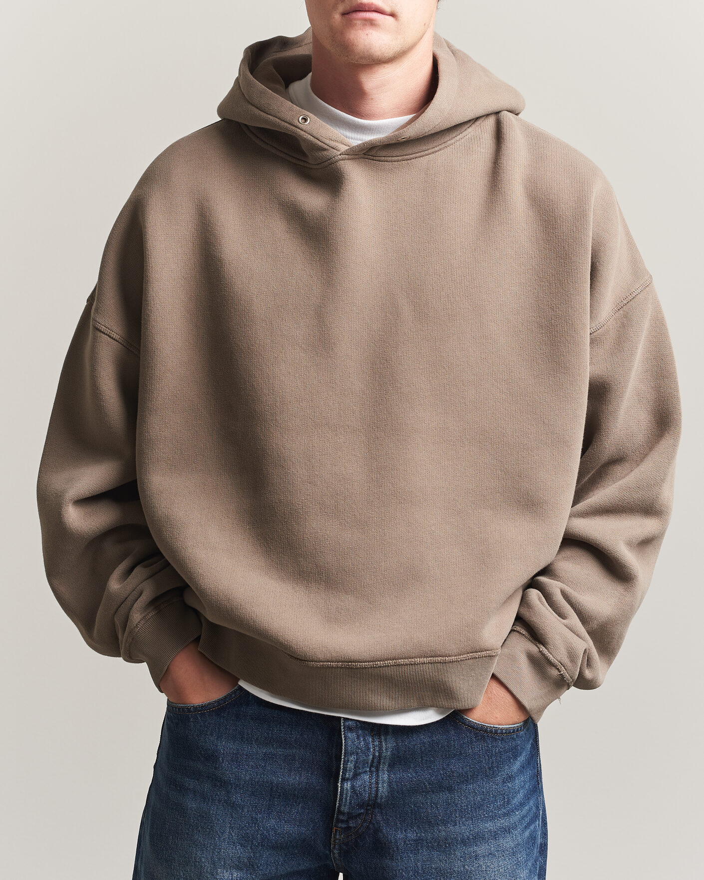 Uomini | Maglieria | Sunflower | Hoodie Brown