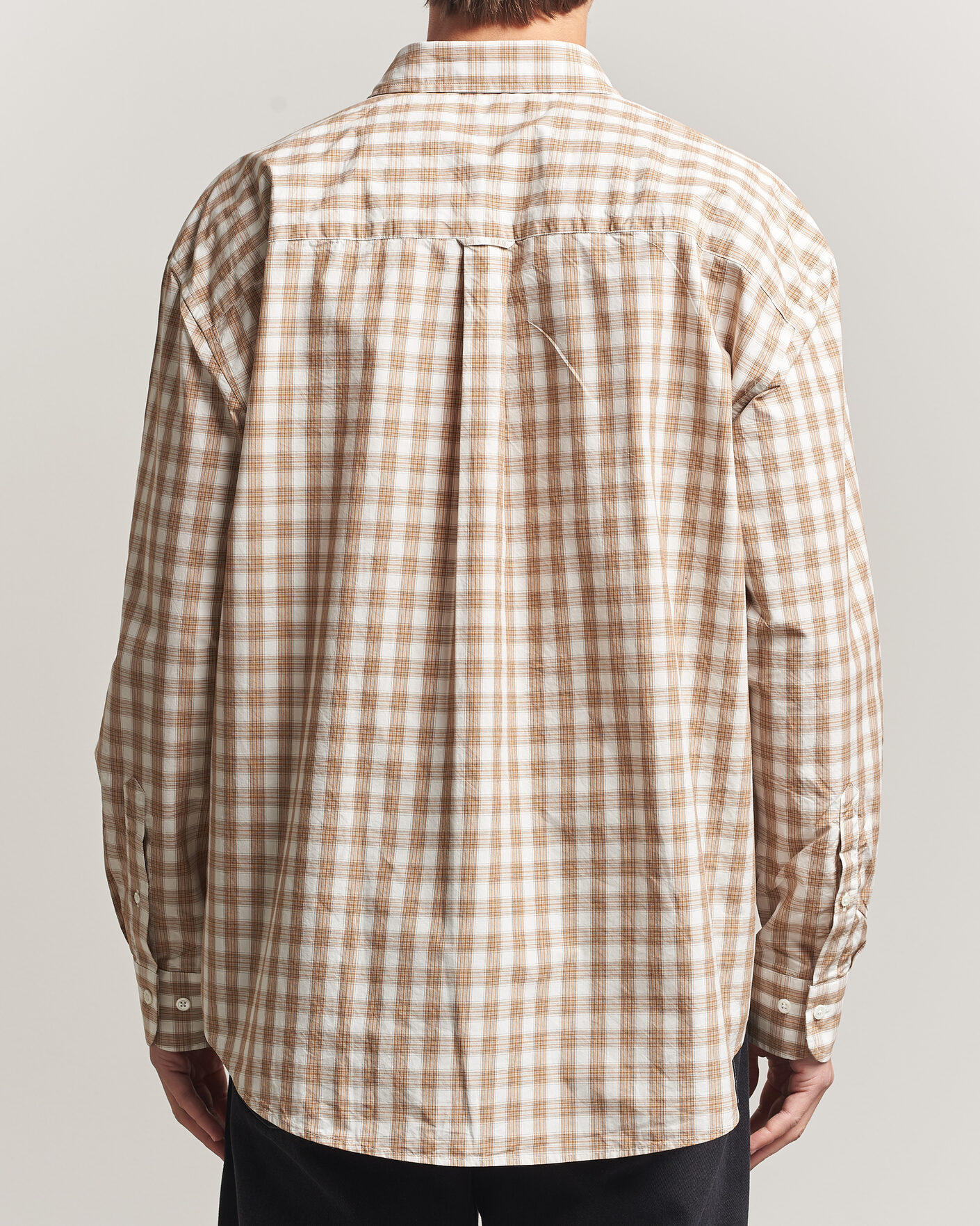 Uomini | Camicie | Sunflower | New Base Shirt Beige Check