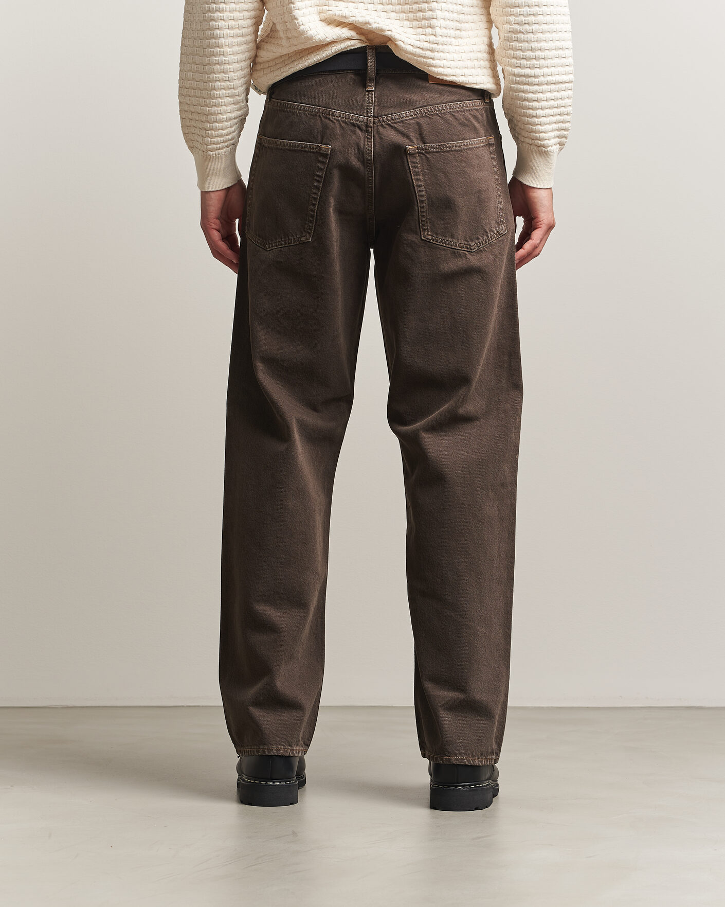 Uomini | Jeans | Sunflower | Loose Jeans Vintage Brown