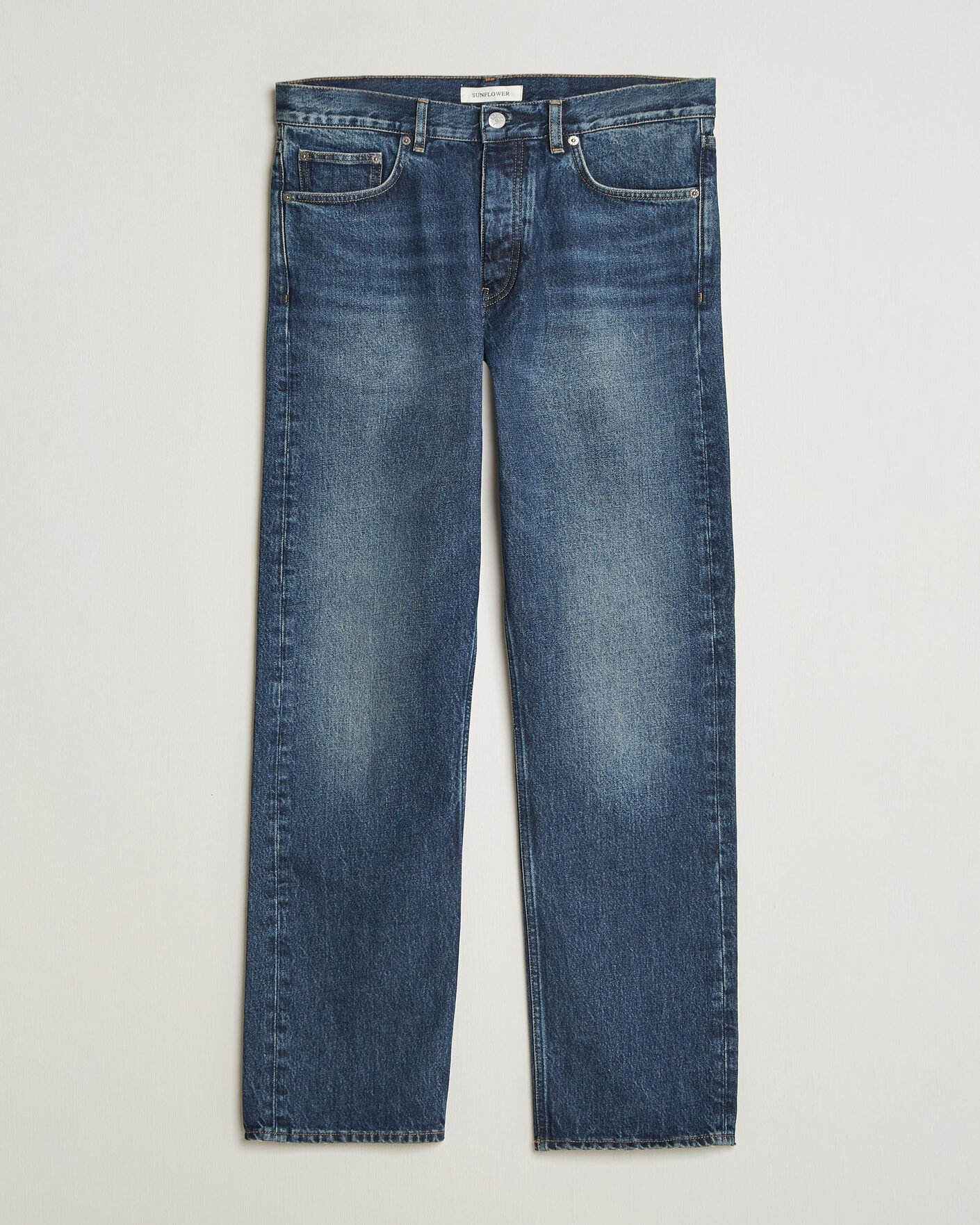 Uomini | Jeans | Sunflower | New Standard Jeans Dark Blue Worn