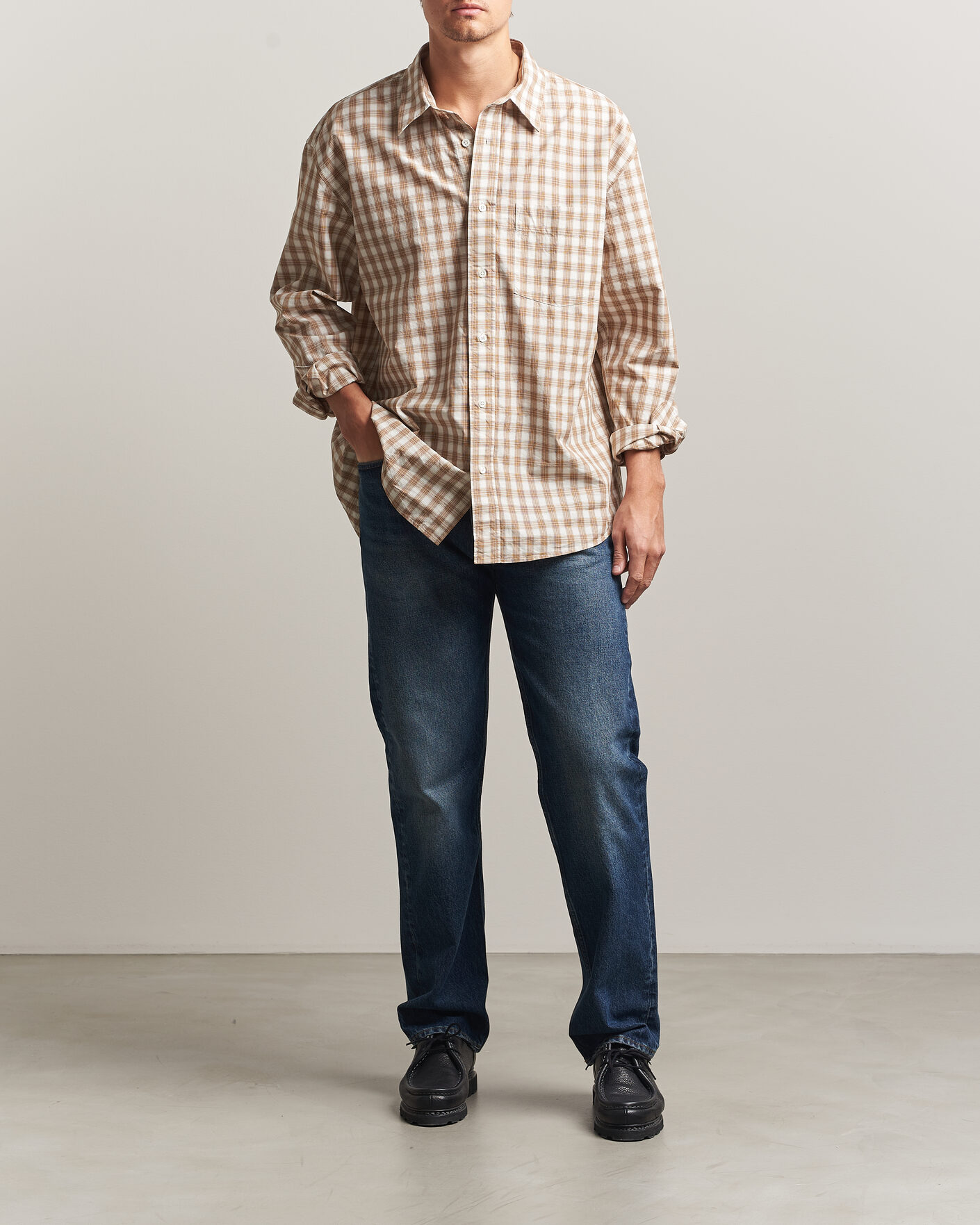 Uomini | Jeans | Sunflower | New Standard Jeans Dark Blue Worn
