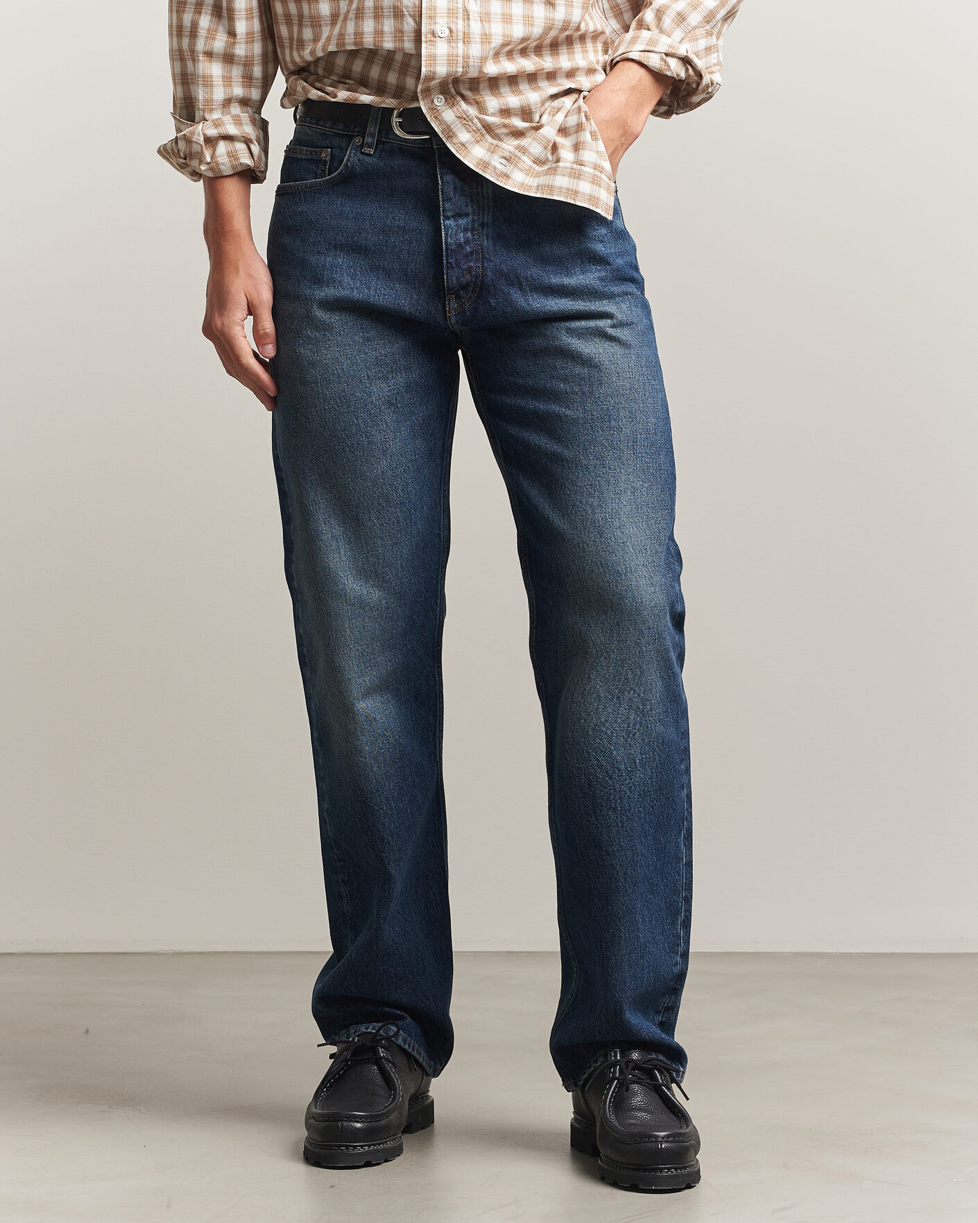 Uomini | Pantaloni | Sunflower | New Standard Jeans Dark Blue Worn