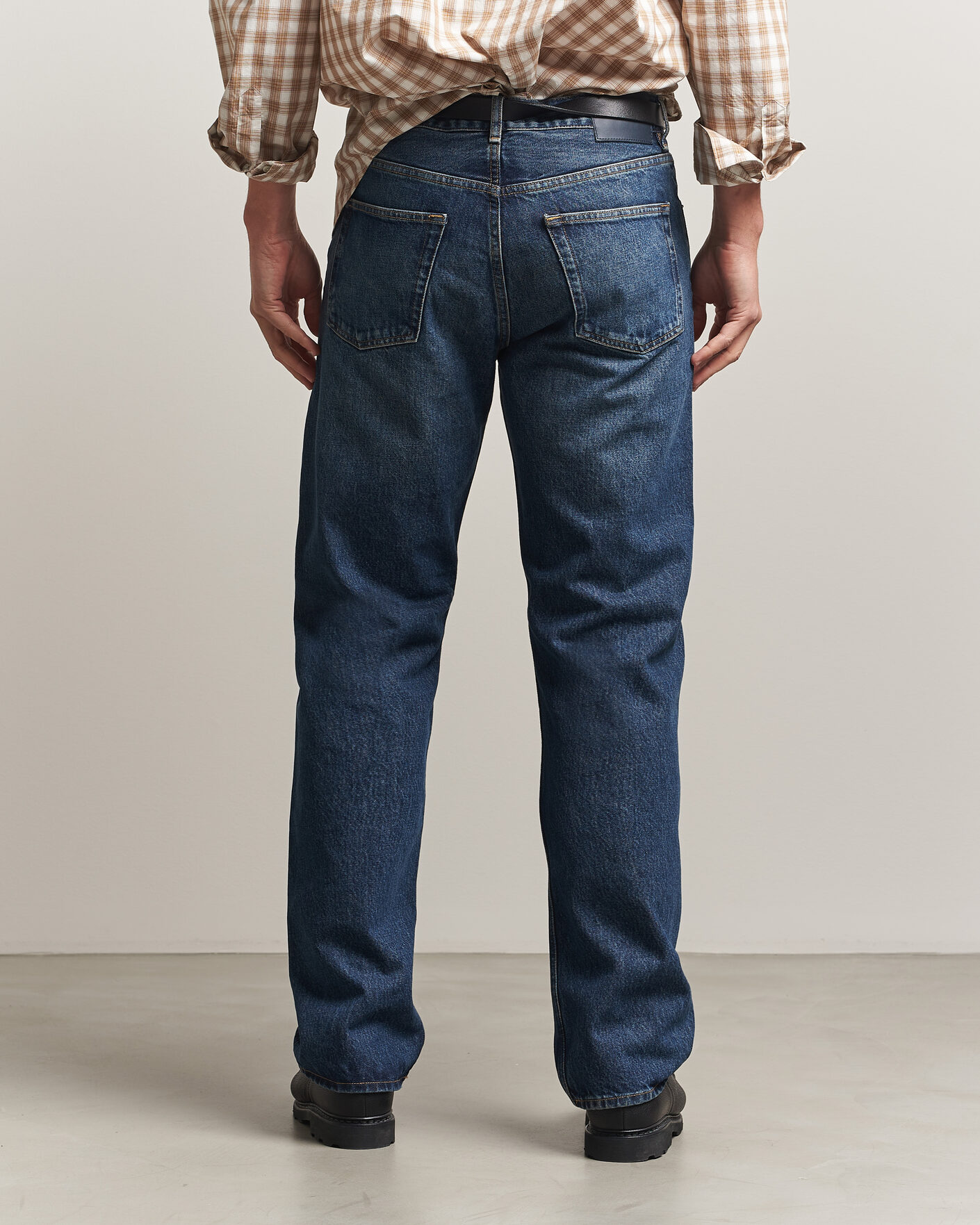 Uomini | Jeans | Sunflower | New Standard Jeans Dark Blue Worn