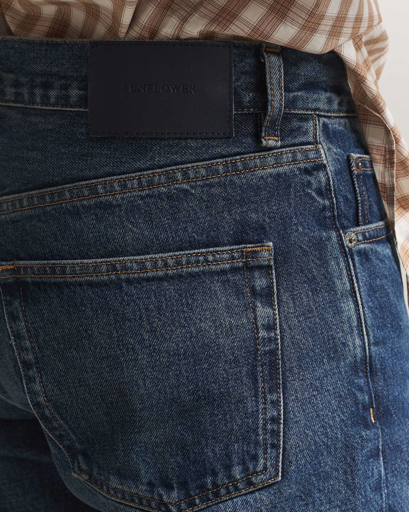 Uomini | Jeans | Sunflower | New Standard Jeans Dark Blue Worn