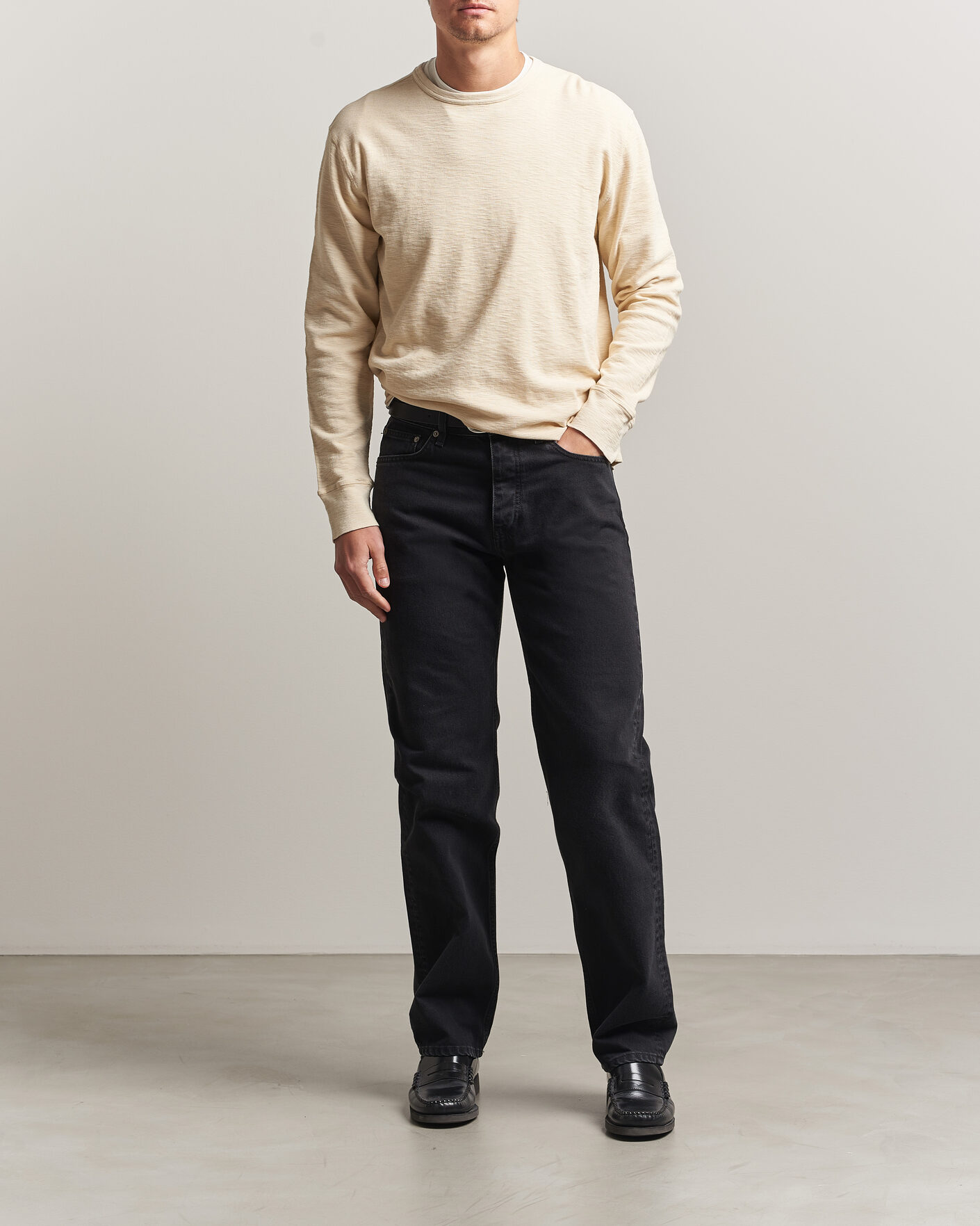 Uomini | Jeans | Sunflower | New Standard Jeans Washed Black