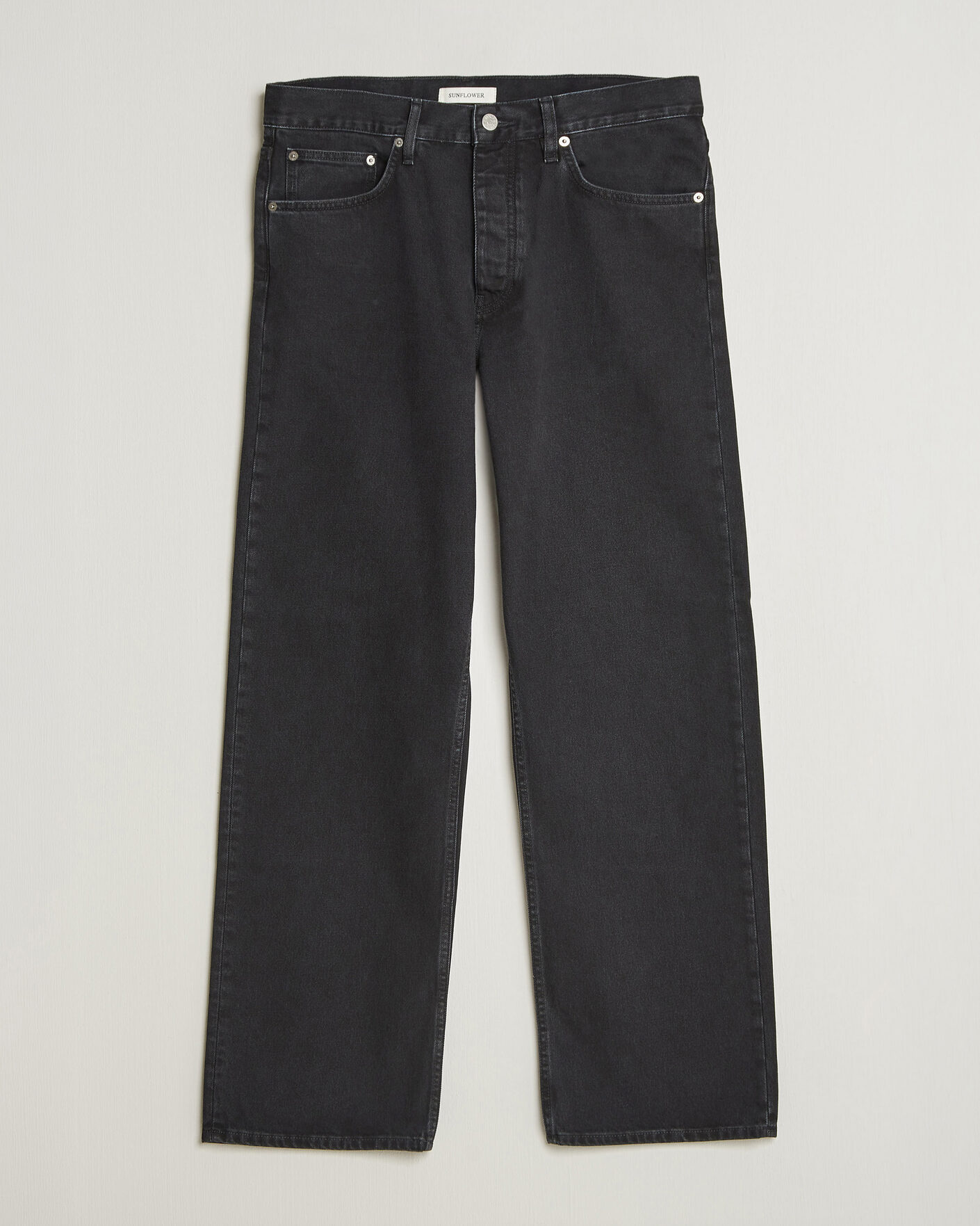 Uomini | Pantaloni | Sunflower | Loose Jeans Washed Black