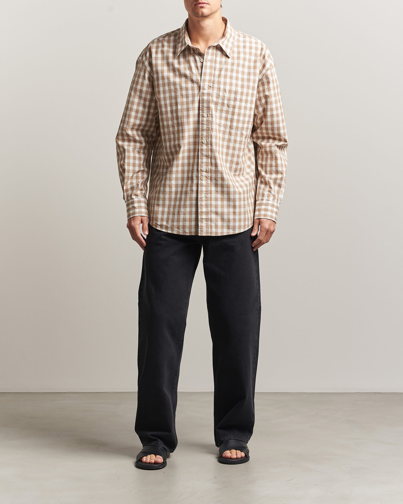 Uomini | Pantaloni | Sunflower | Loose Jeans Washed Black