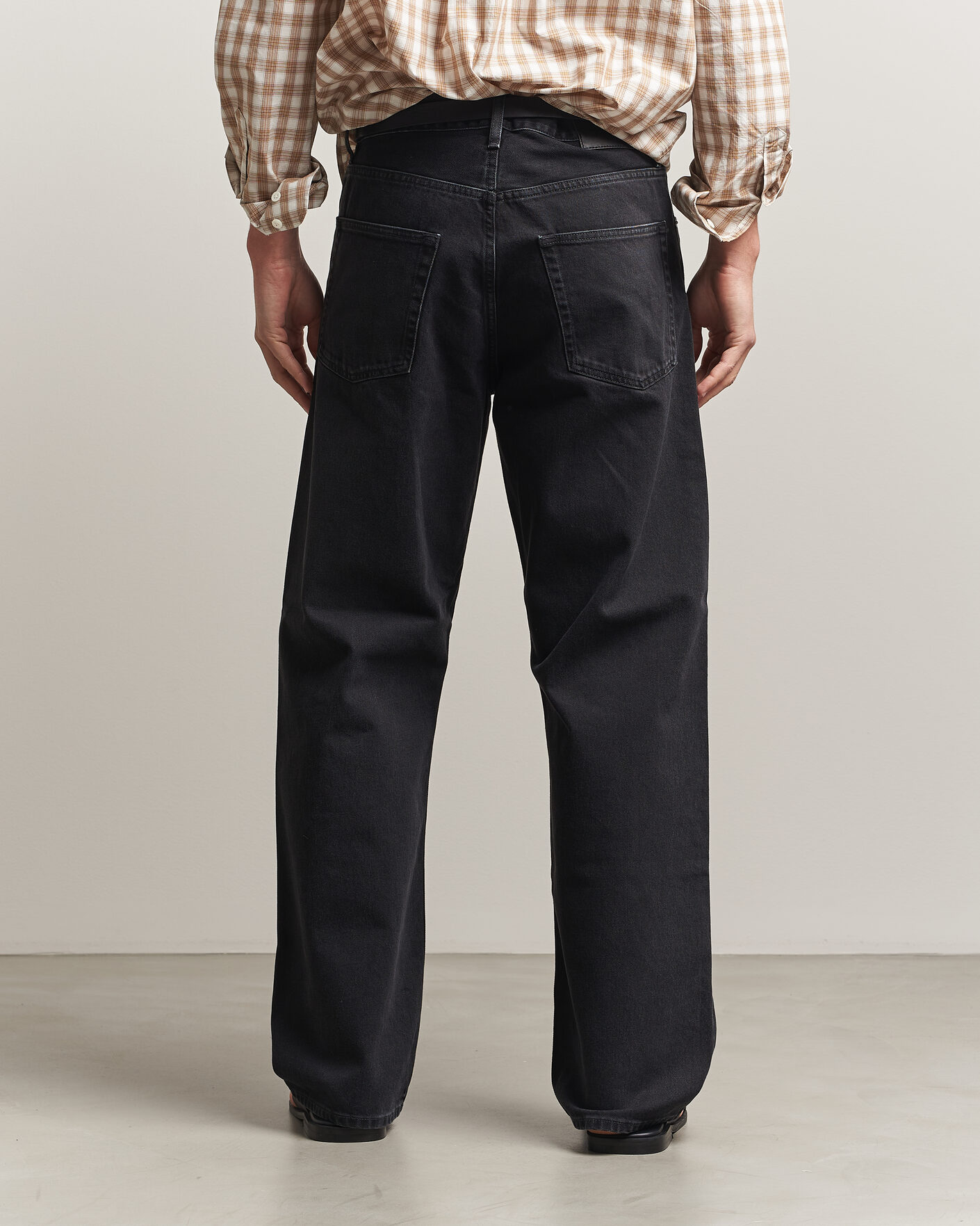 Uomini | Pantaloni | Sunflower | Loose Jeans Washed Black