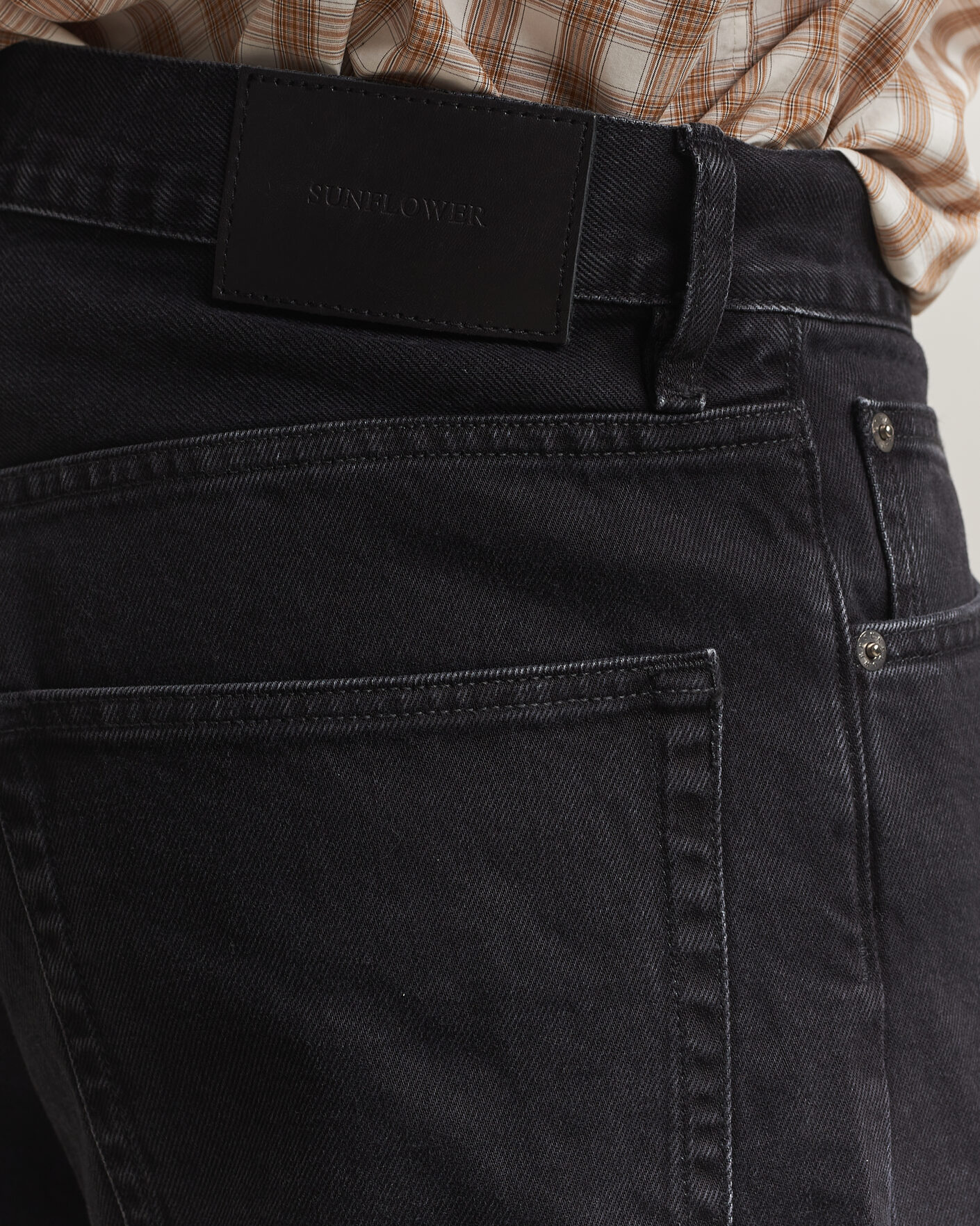 Uomini | Pantaloni | Sunflower | Loose Jeans Washed Black