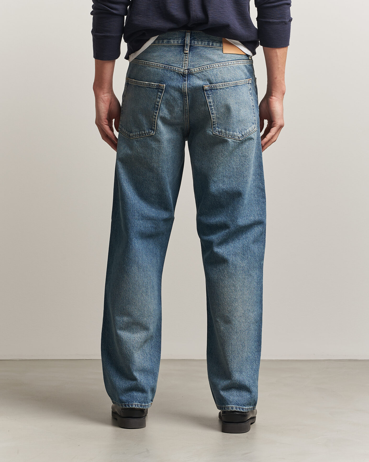 Uomini | Pantaloni | Sunflower | Loose Jeans Blue Vintage