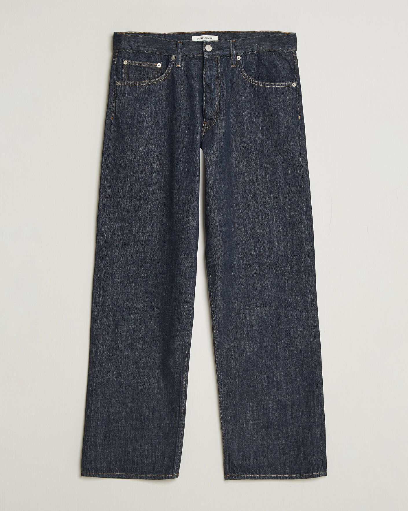 Uomini | Pantaloni | Sunflower | Loose Jeans Simple Rinse