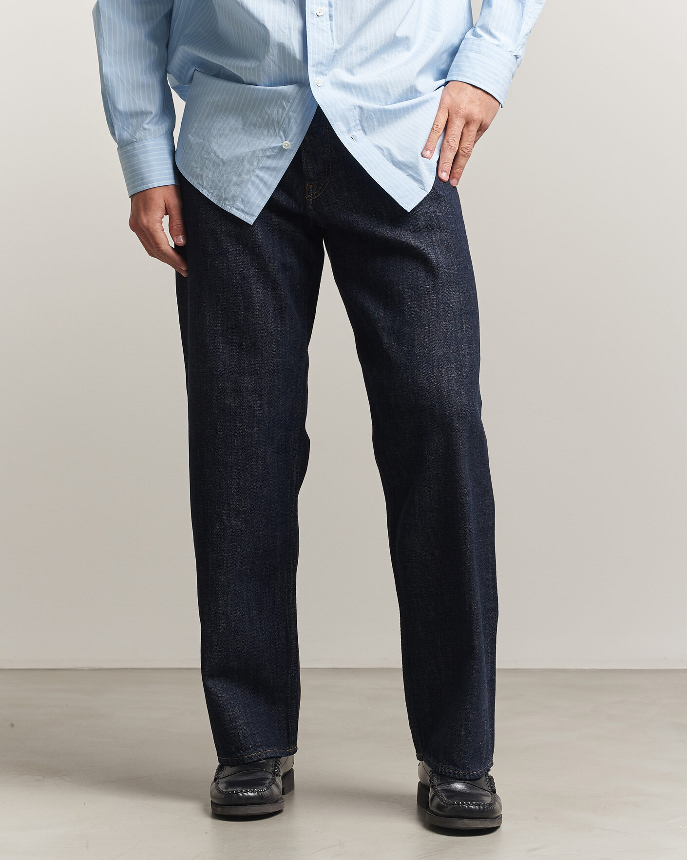 Uomini | Pantaloni | Sunflower | Loose Jeans Simple Rinse