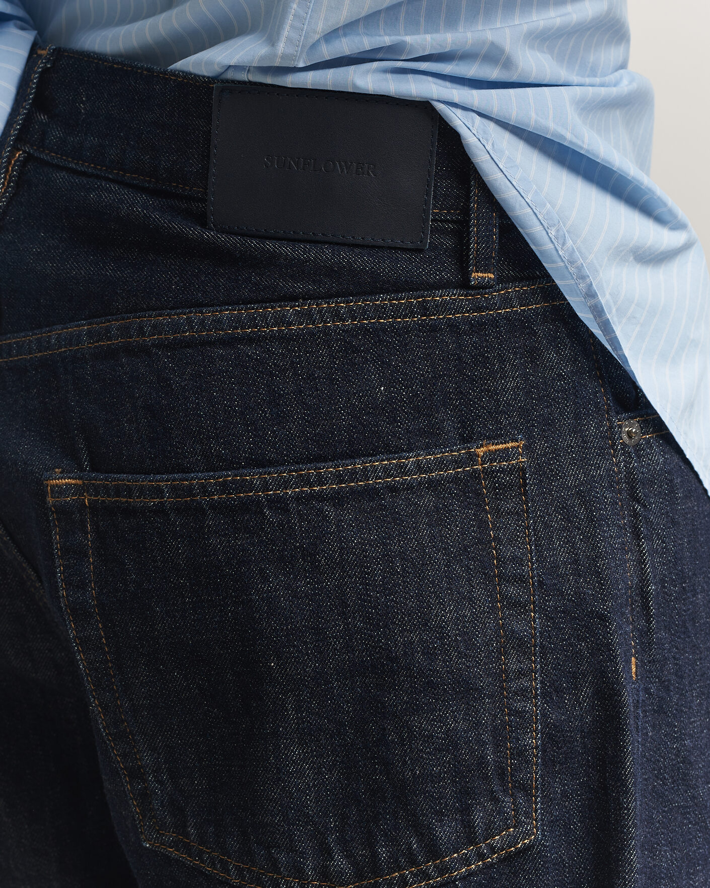 Uomini | Pantaloni | Sunflower | Loose Jeans Simple Rinse